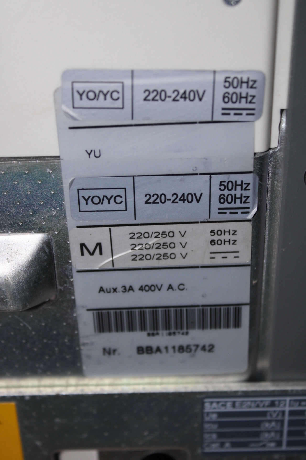 Air breaker ABB sace emax2, 2013 - PS Auction - We value the