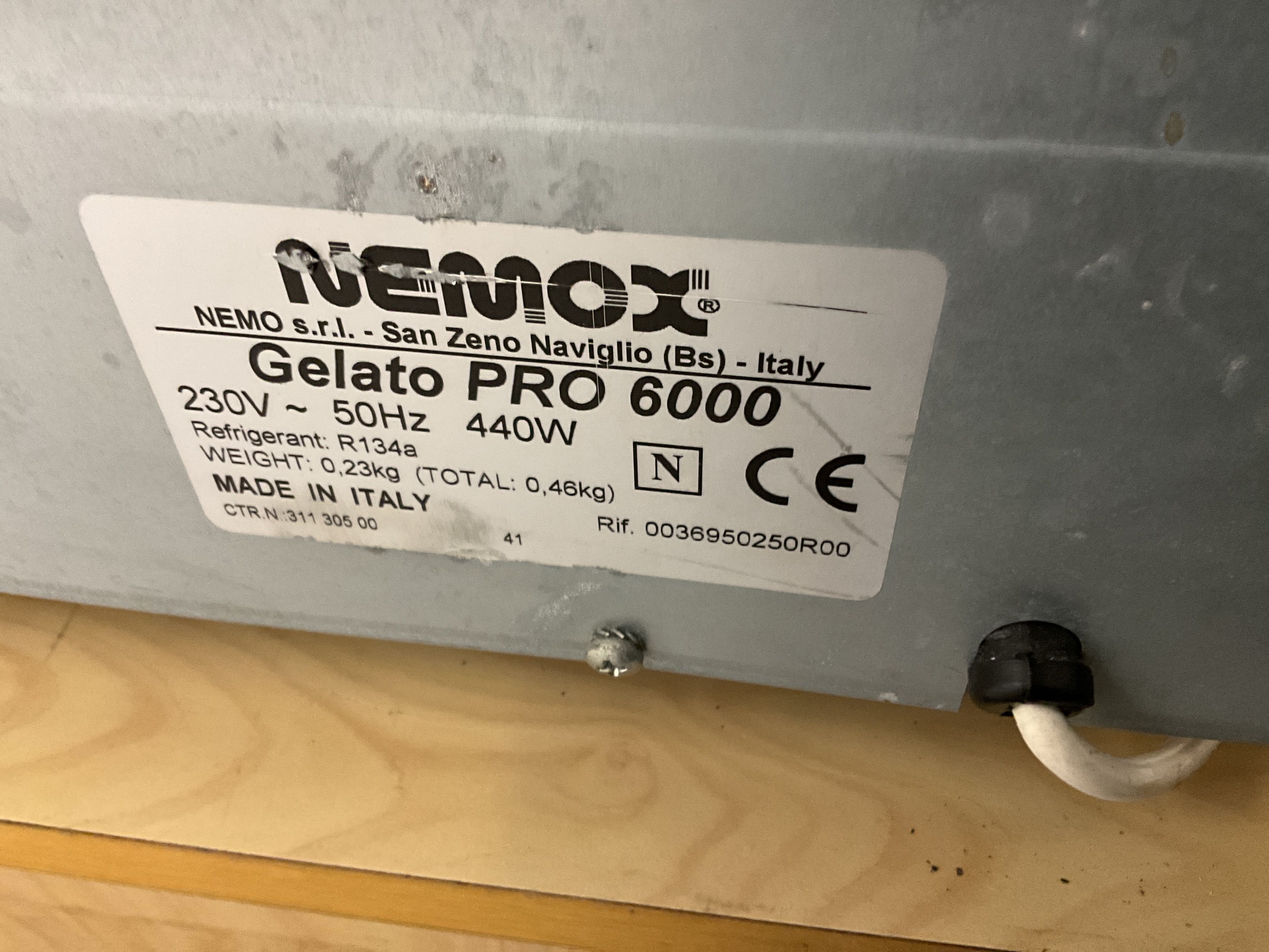 Ice cream machine Nemox Gelato Pro 6000 - PS Auction - We value