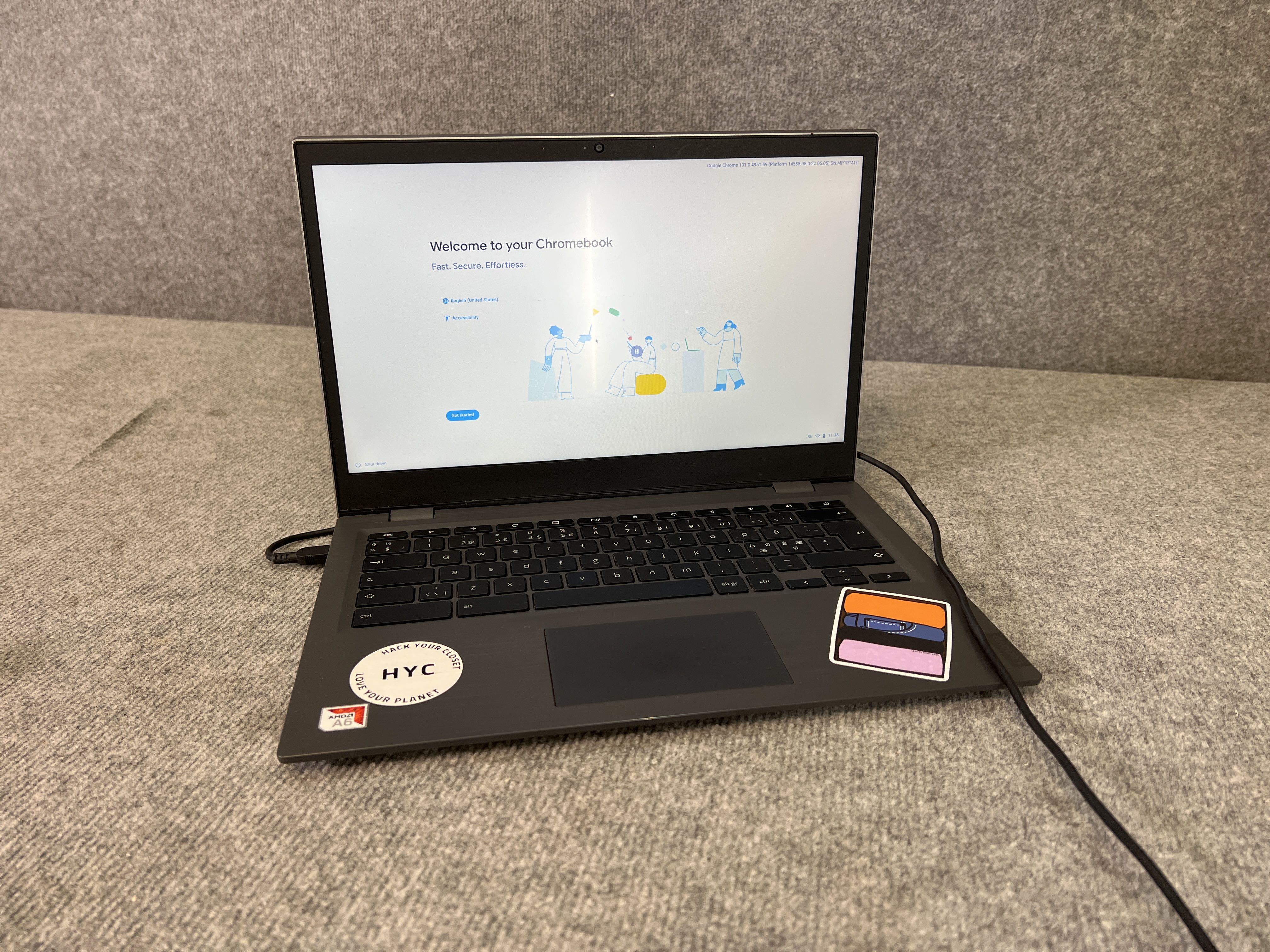 Laptop, Lenovo Chromebook S34514AST PS Auction We value the future