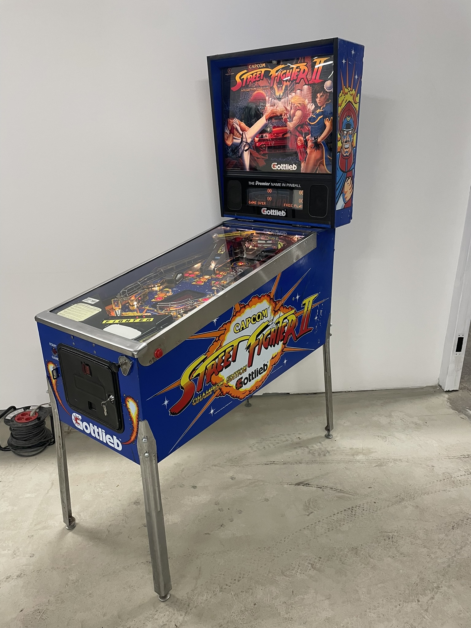 Pinball Game – Gottlieb Street Fighter II: Champion Edition (1993