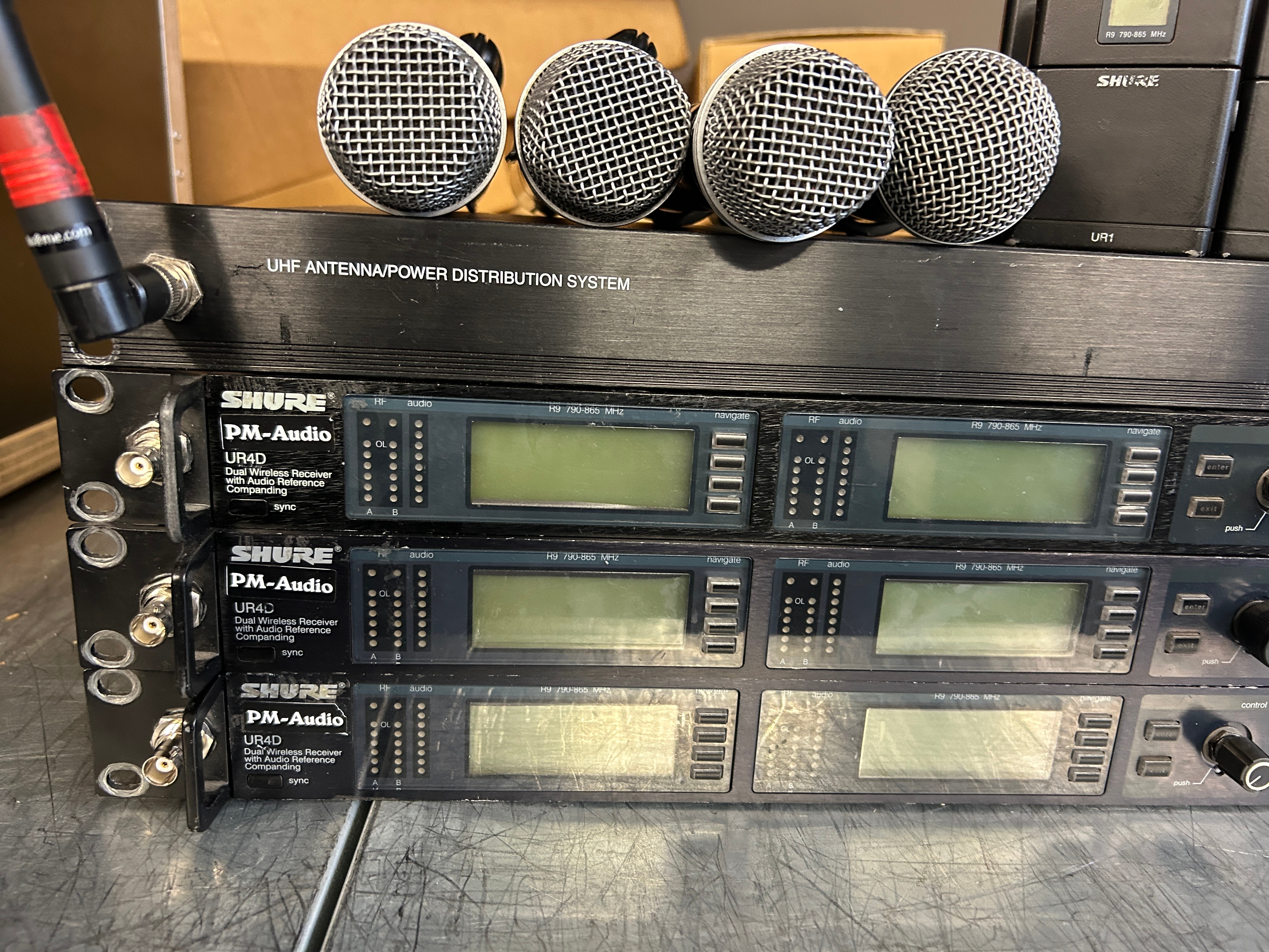（非売品）SHURE UHF-R LEDライト Shure UHF-R - Pro Sound & Lighting