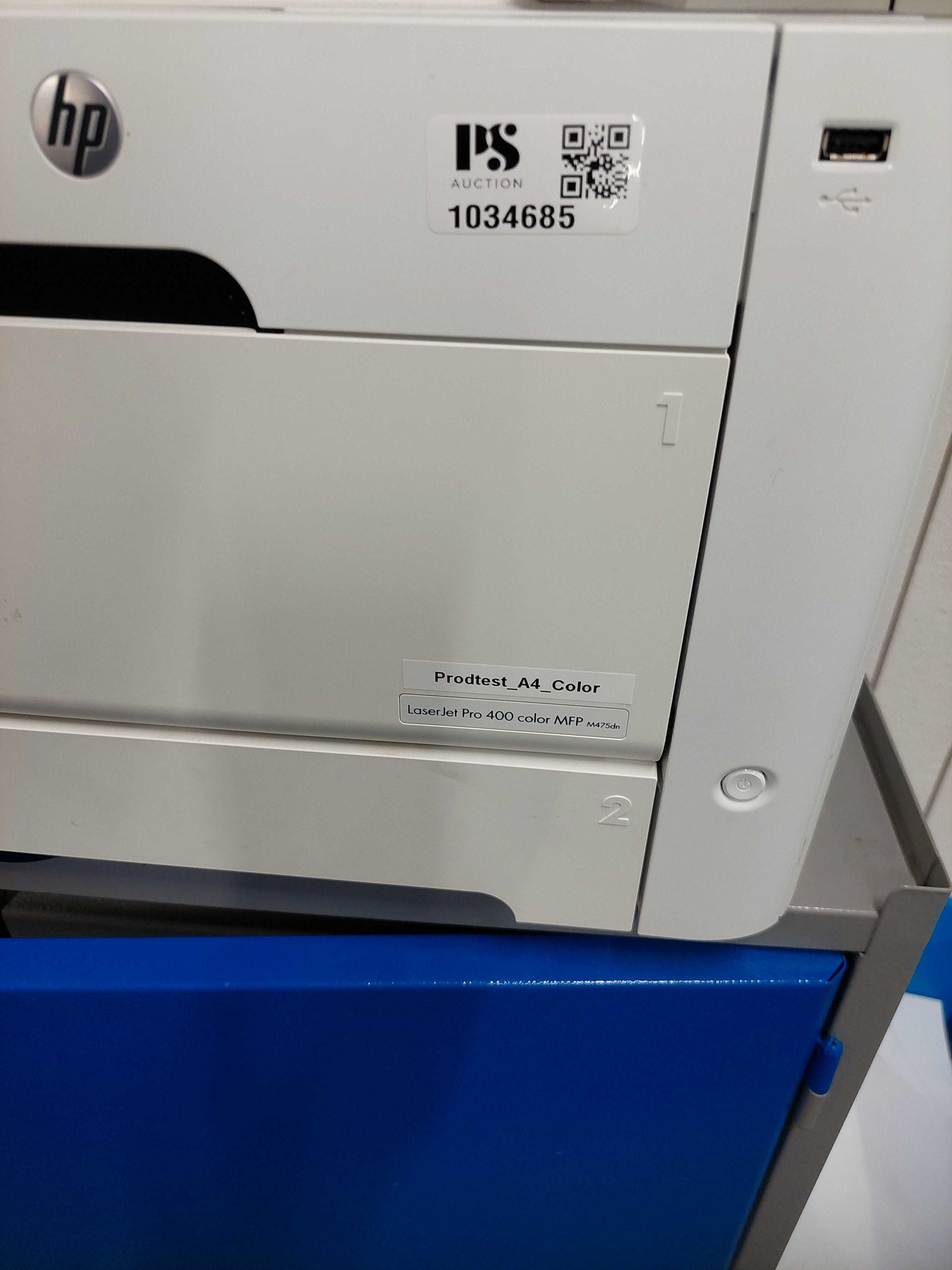 Multifunktionsskrivare HP Laser Jet pro 400 color MFP - Auktioner ...