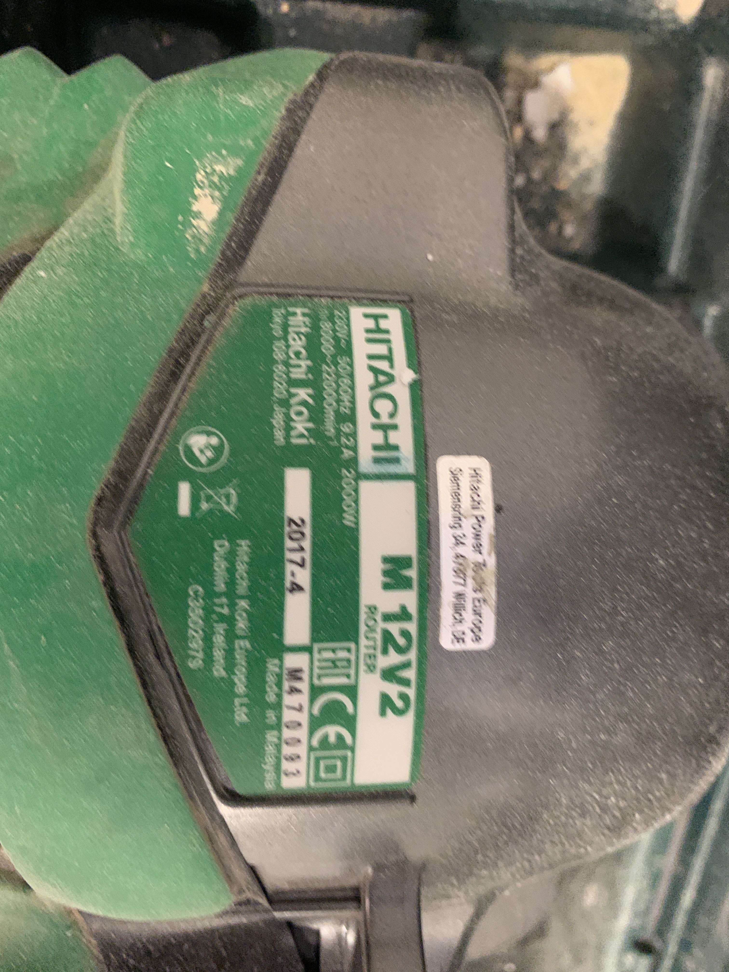 Overhand router Hitachi - PS Auction - We value the future - Largest in ...