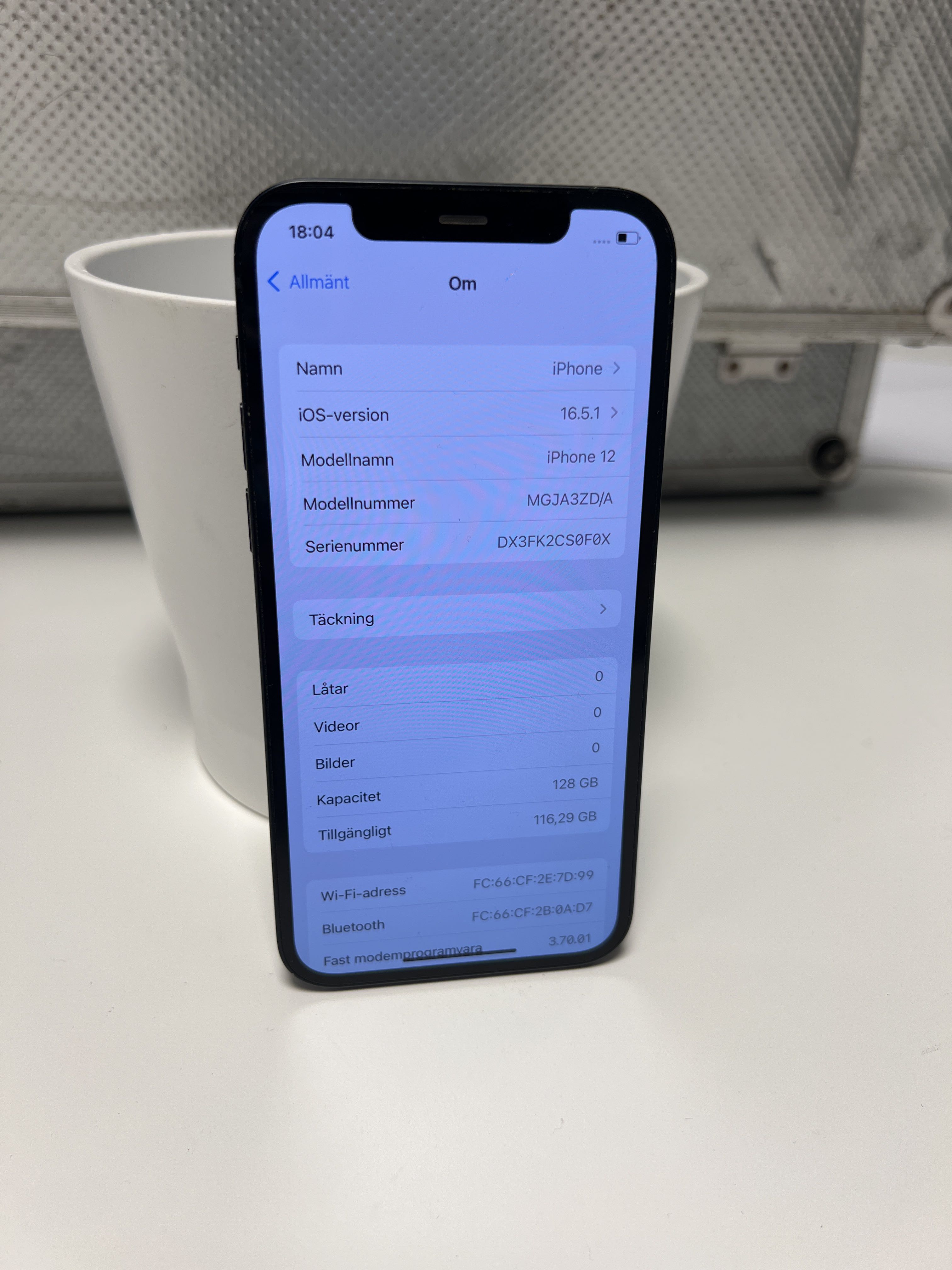 Apple iPhone 12 - 128GB Black - PS Auction - We value the