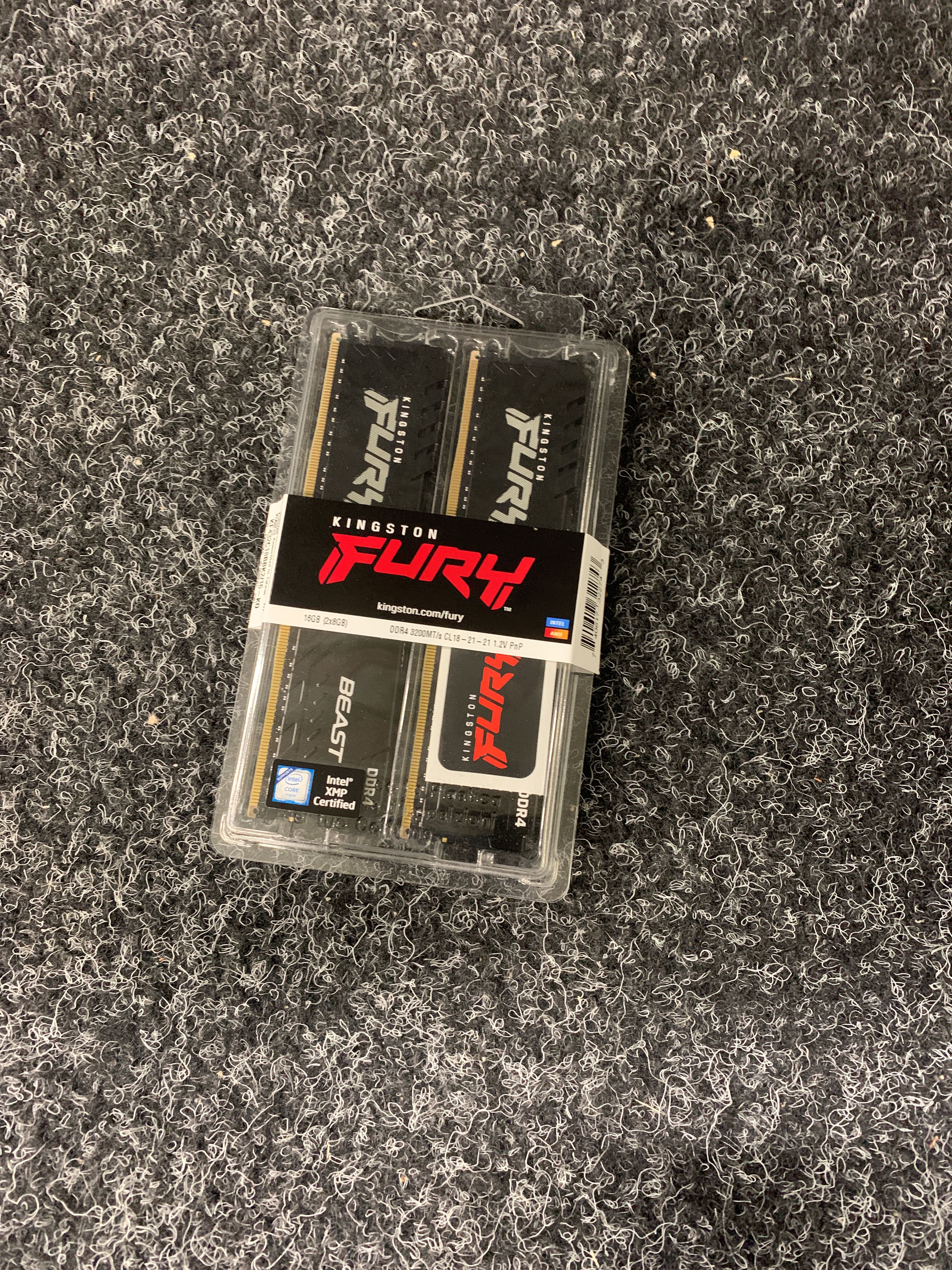 Ram memory Kingston FURY Beast DDR4 3200MHz 16GB - PS