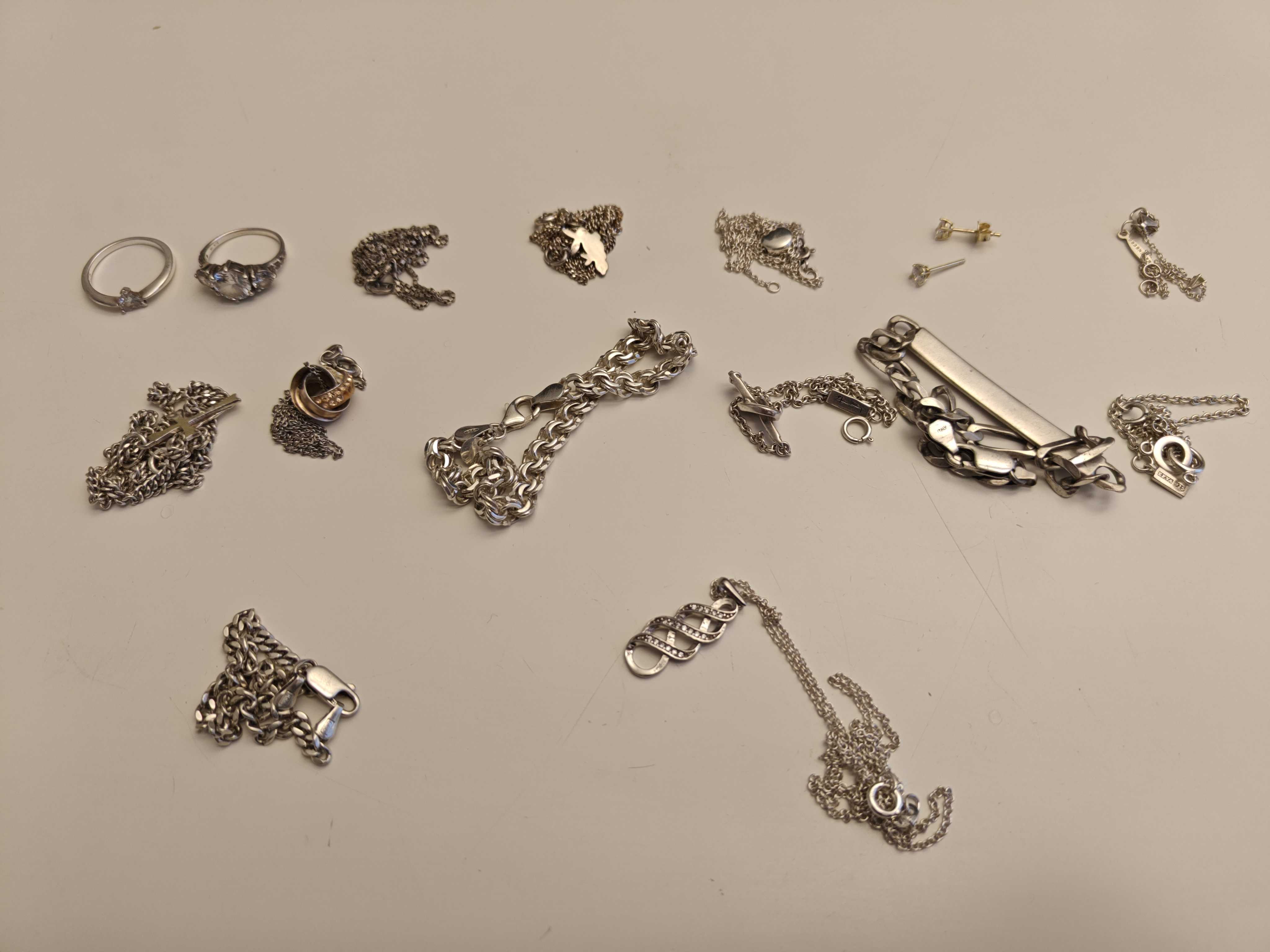 Lot of silver jewelry - PS Auction - We value the future