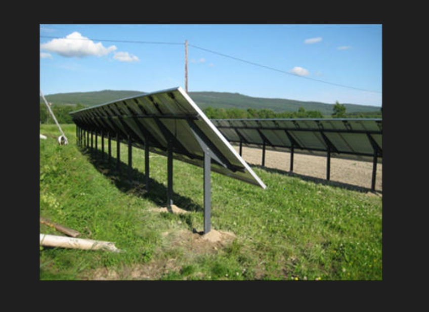 Package Ground stand for solar panels and 24 solar panels PS