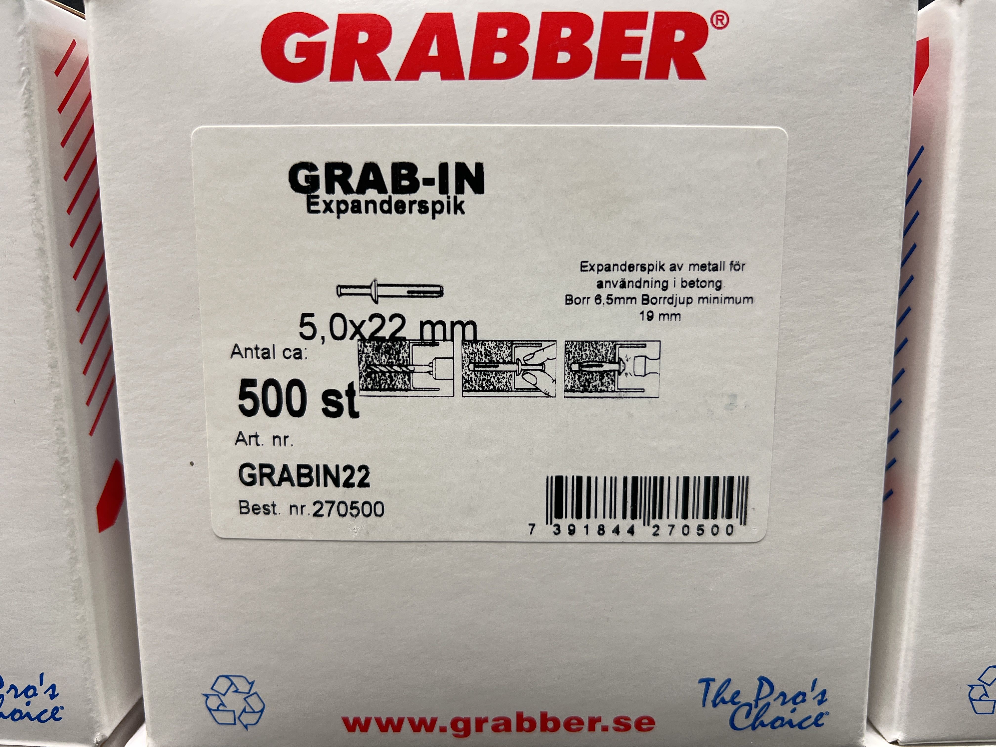 About 3,000 Expander nails Grabber 5.0x22mm - PS Auction - We value the ...