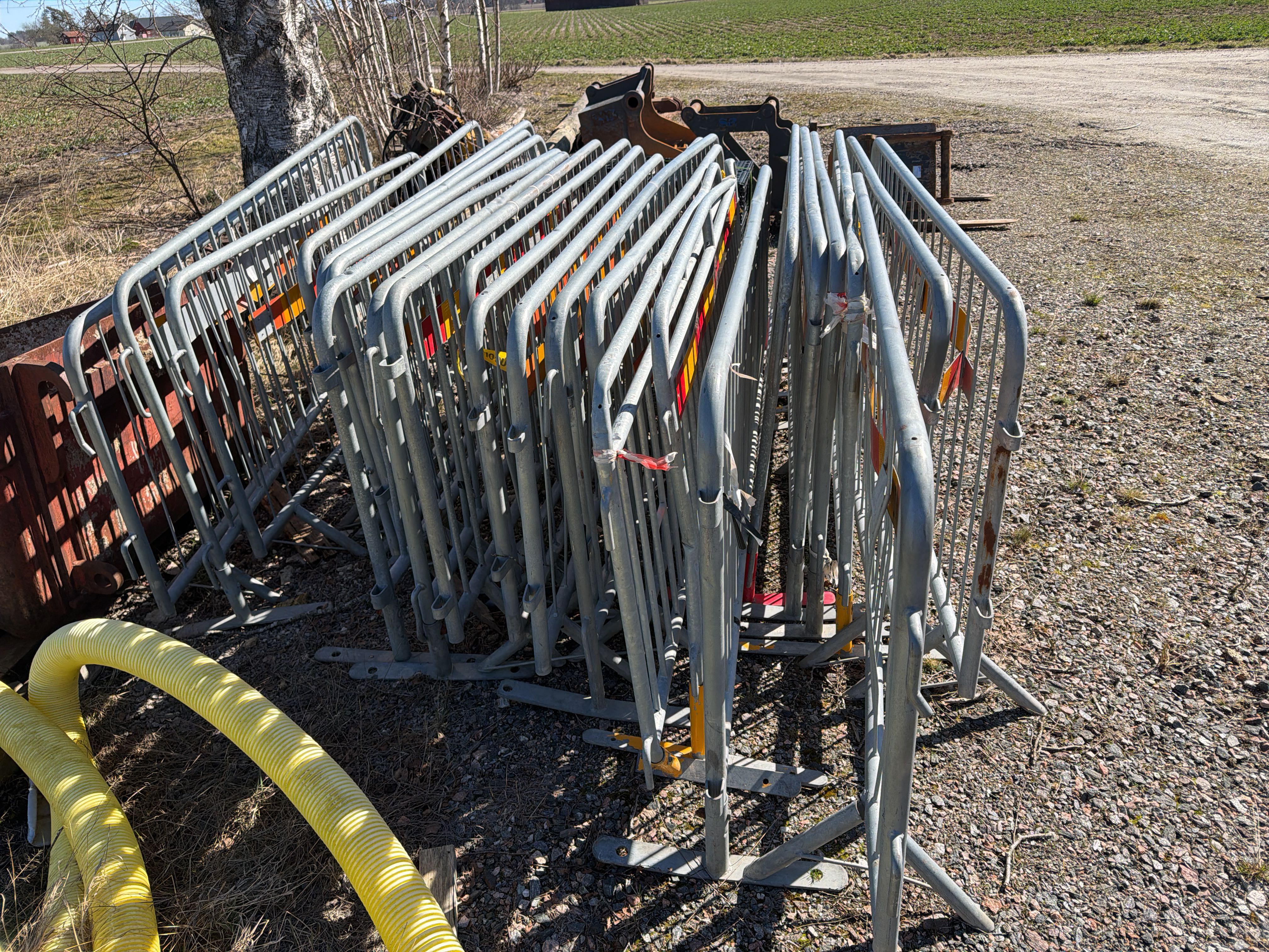 Riot fence approx. 26 pcs. - PS Auction - We value the future - Largest ...