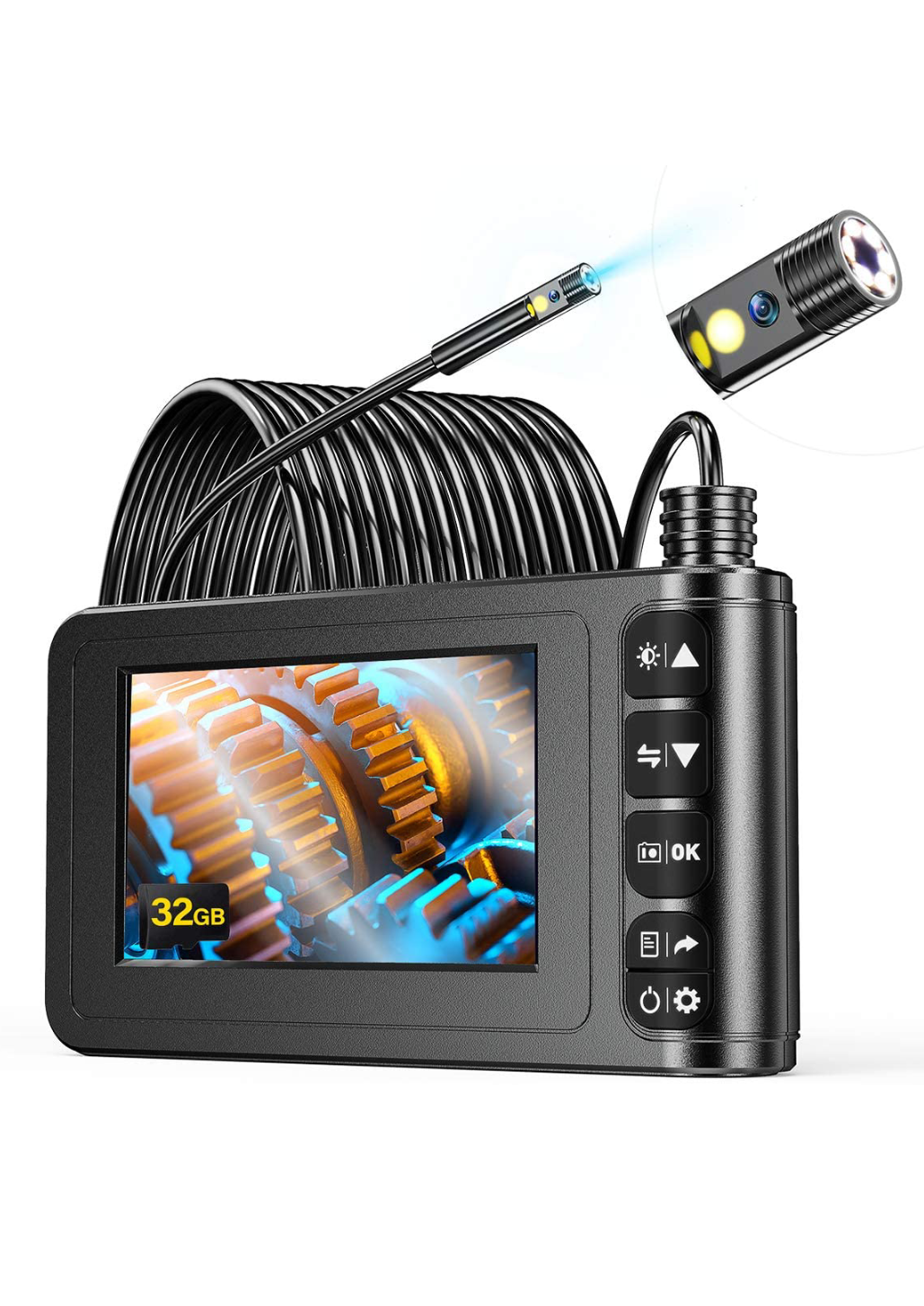 skybasic 1080p hd digital borescope camera