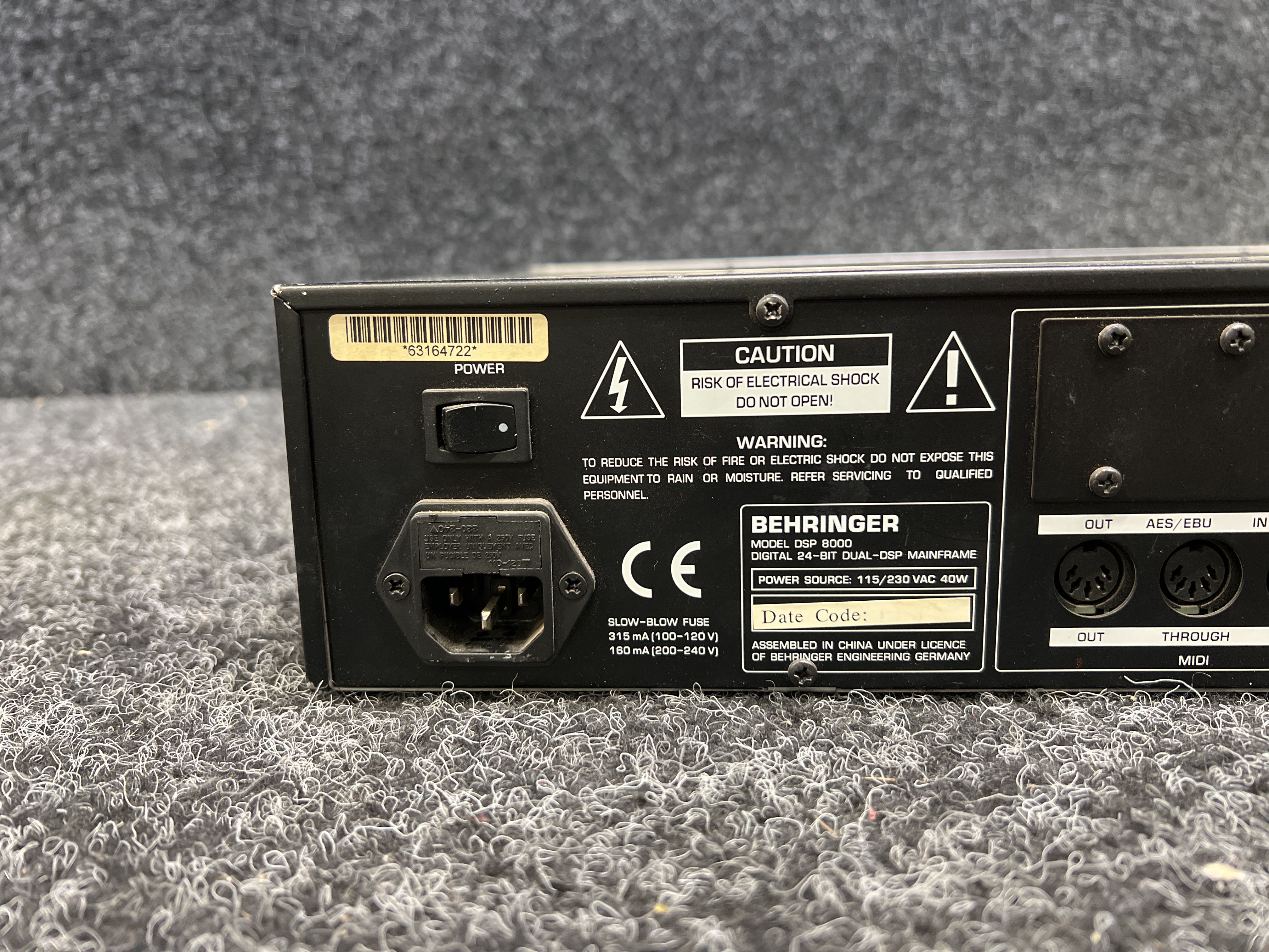 Behringer Ultra-Curve DSP 8000 - PS Auction - We value the future