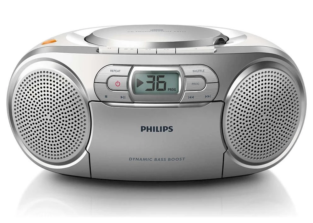 CD player with cassette deck and Dynamic Bass Boost Philips AZ127 PS Auction We value the