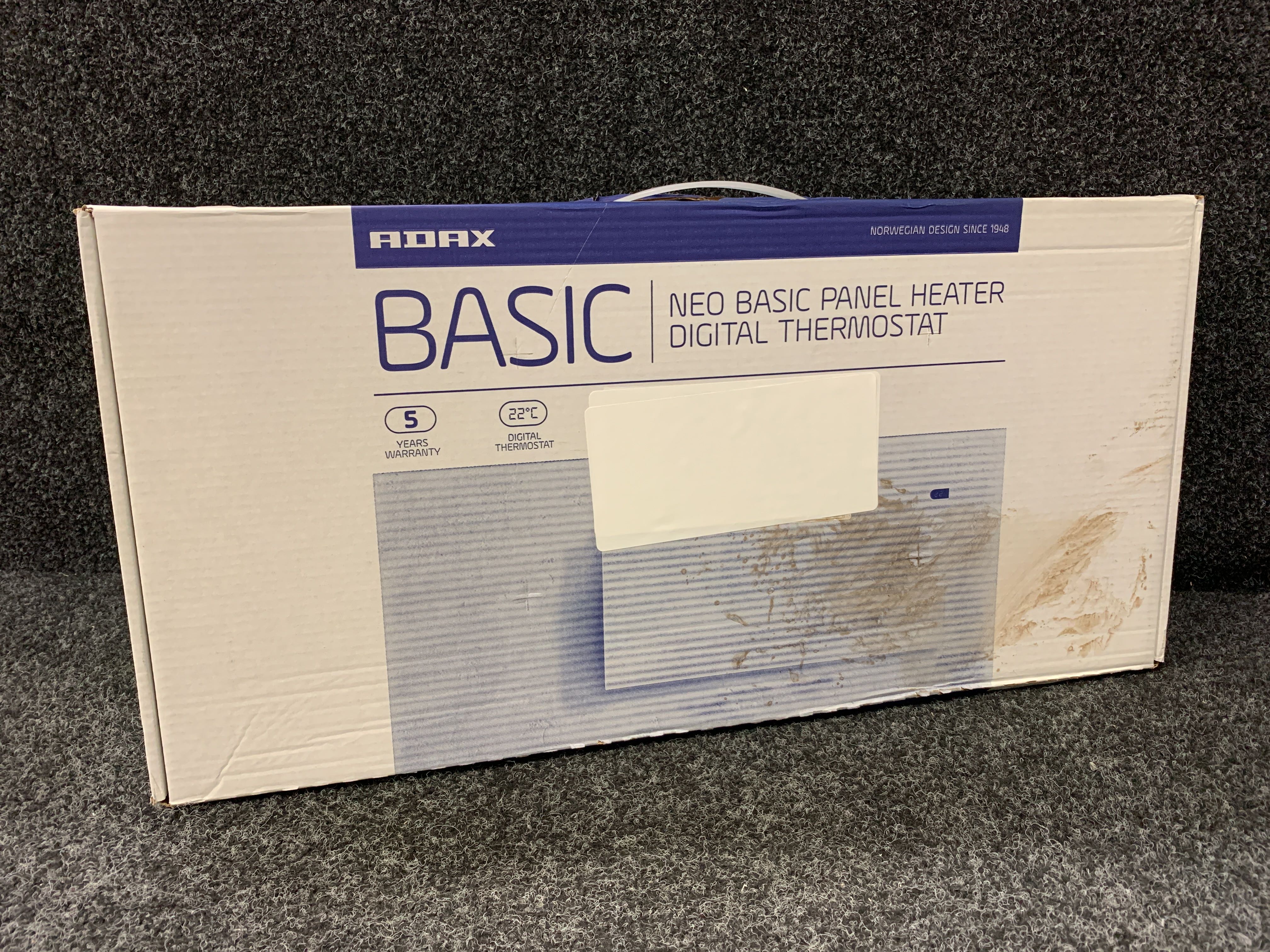 Panelelement Adax Neo Basic 1000W (vit) - Auktioner online ...