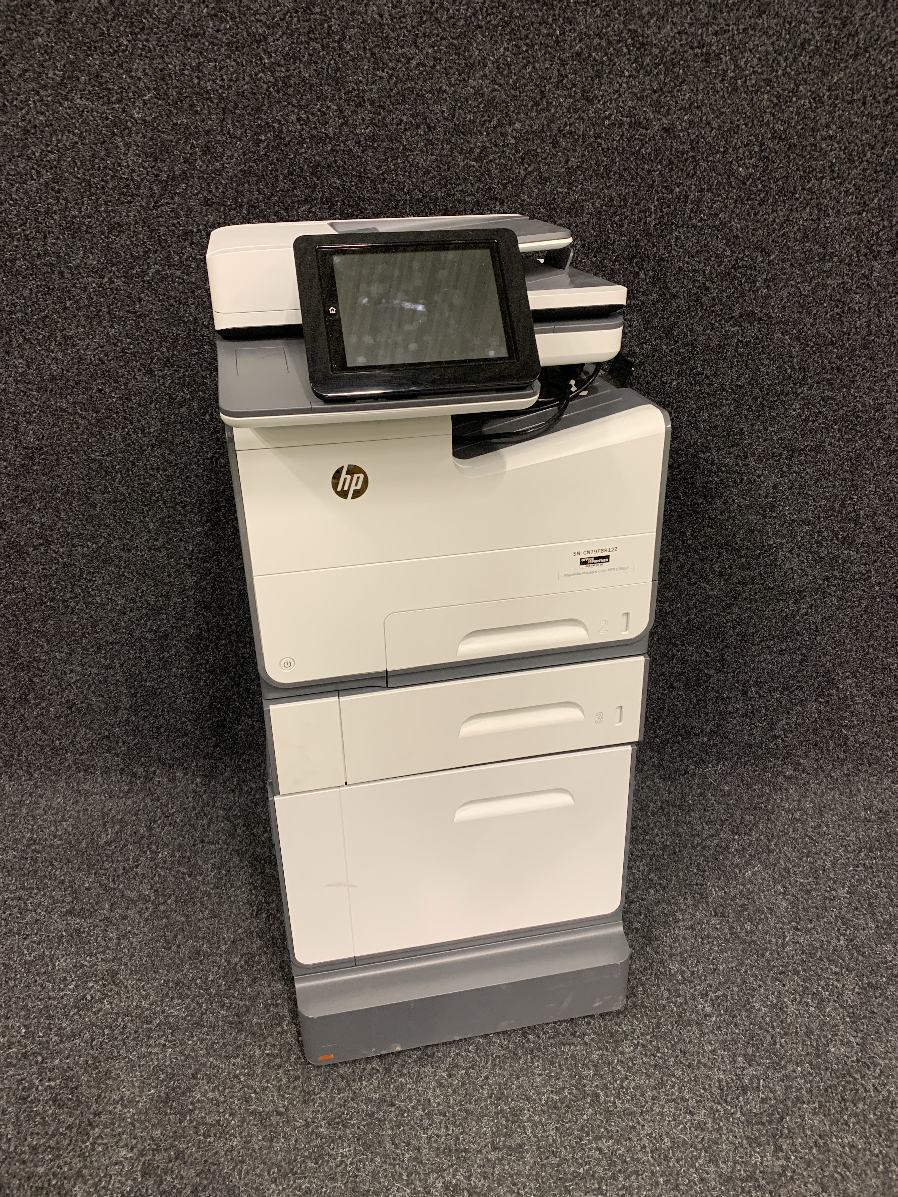 Printer HP PageWide Managed Color MFP E58650 - PS Auction