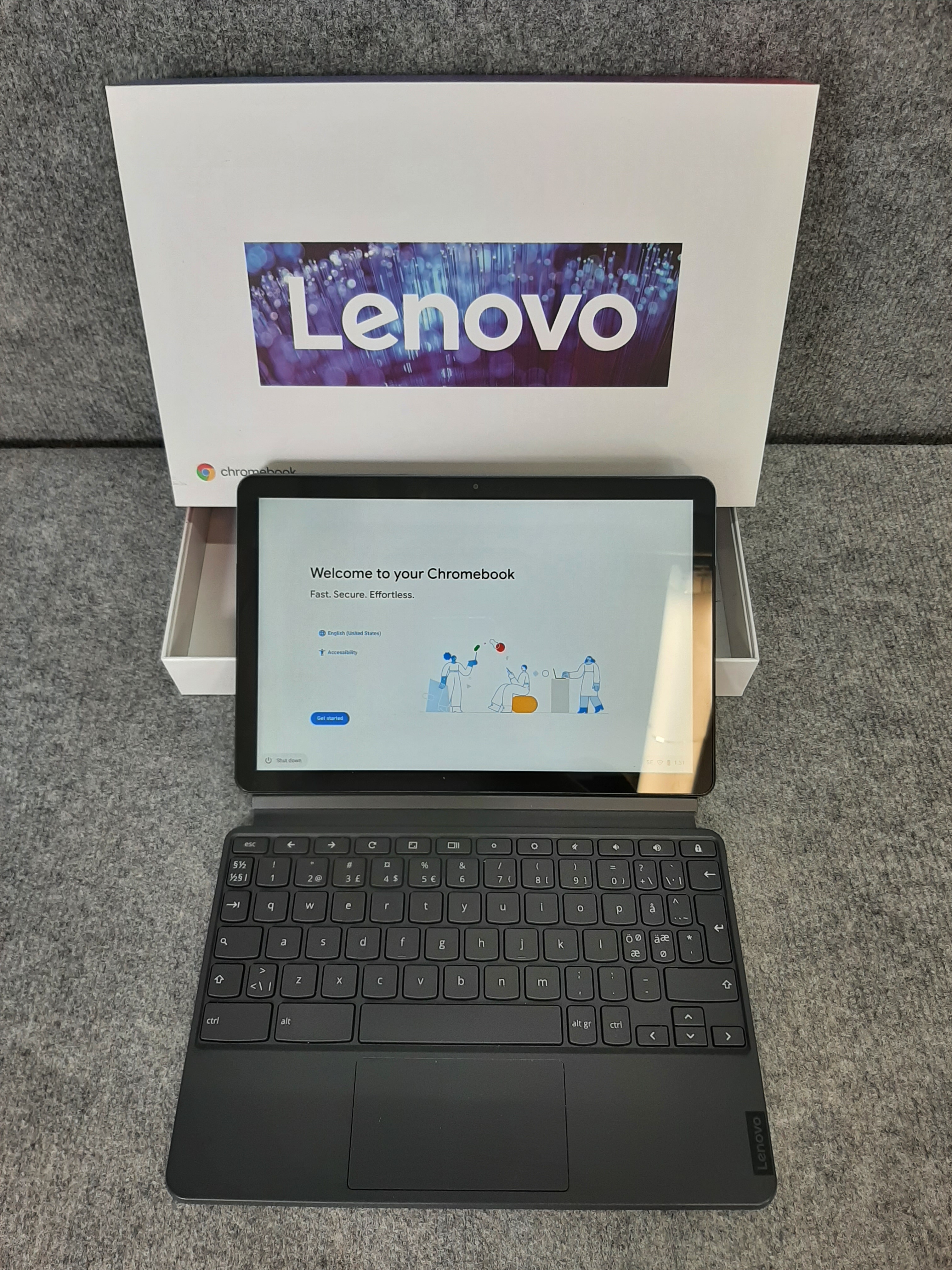 Laptop - Lenovo (Chromebook) CT-X636F - PS Auction - We