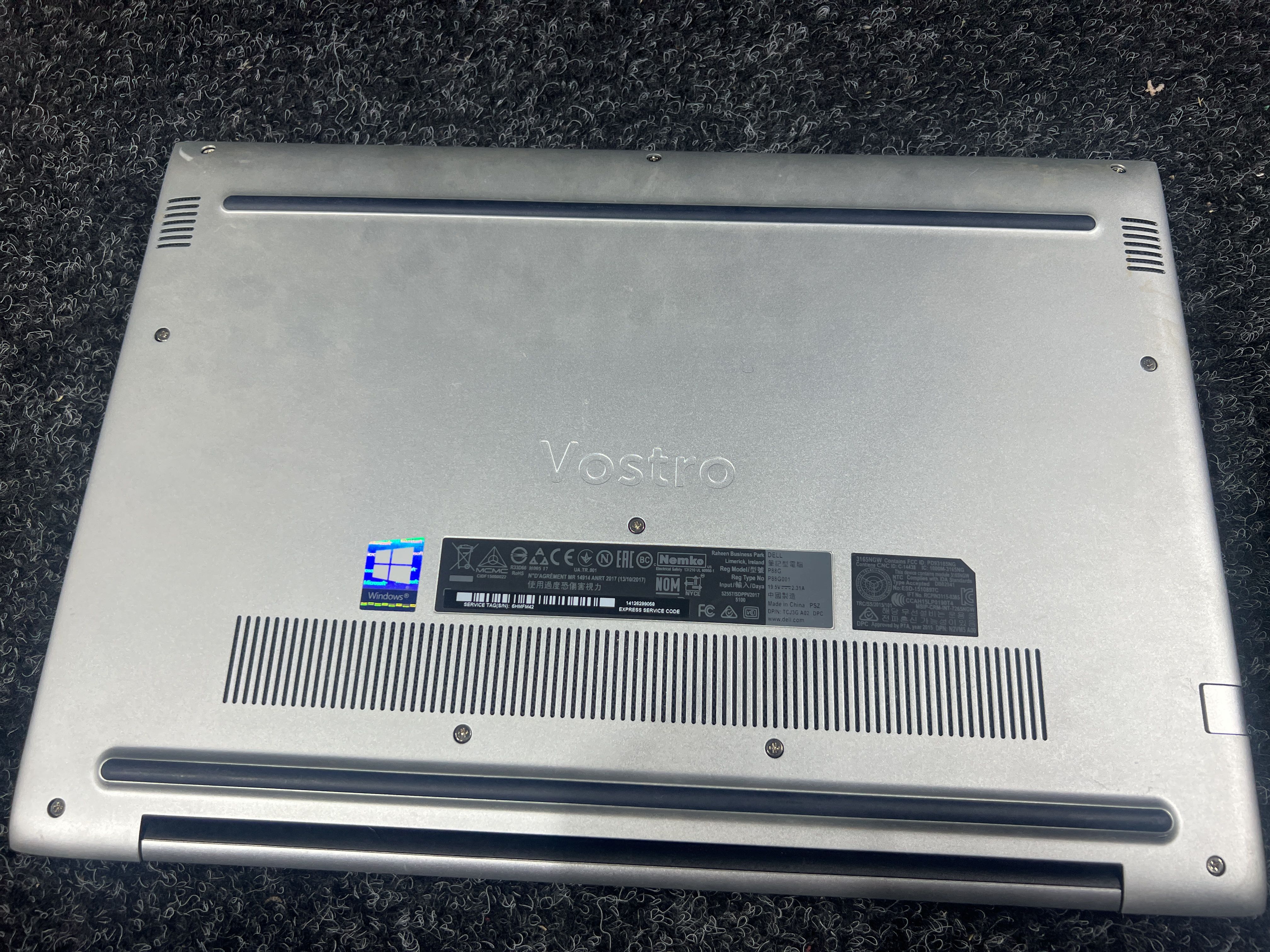 Dell Vostro - Laptop P88G | 0 8th value with notebook business