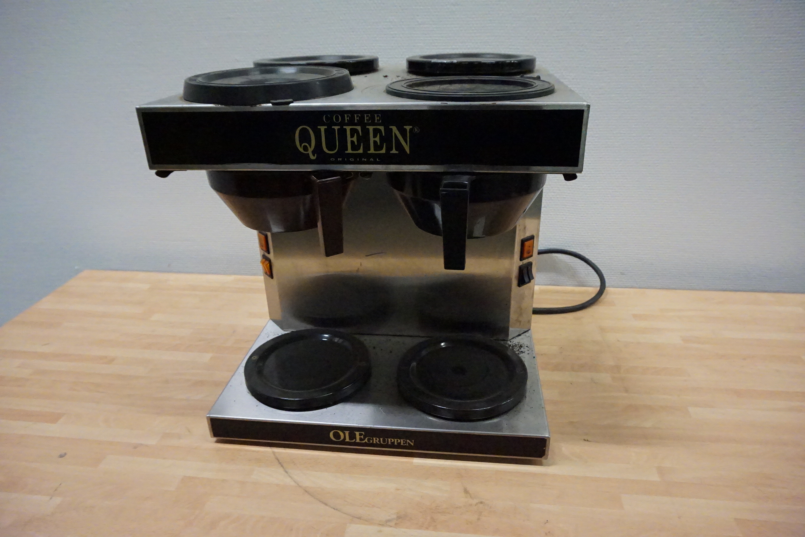 Dubbel kaffebryggare Coffee queen Nätauktioner Dubbel kaffebryggare Coffee queen Nätauktioner