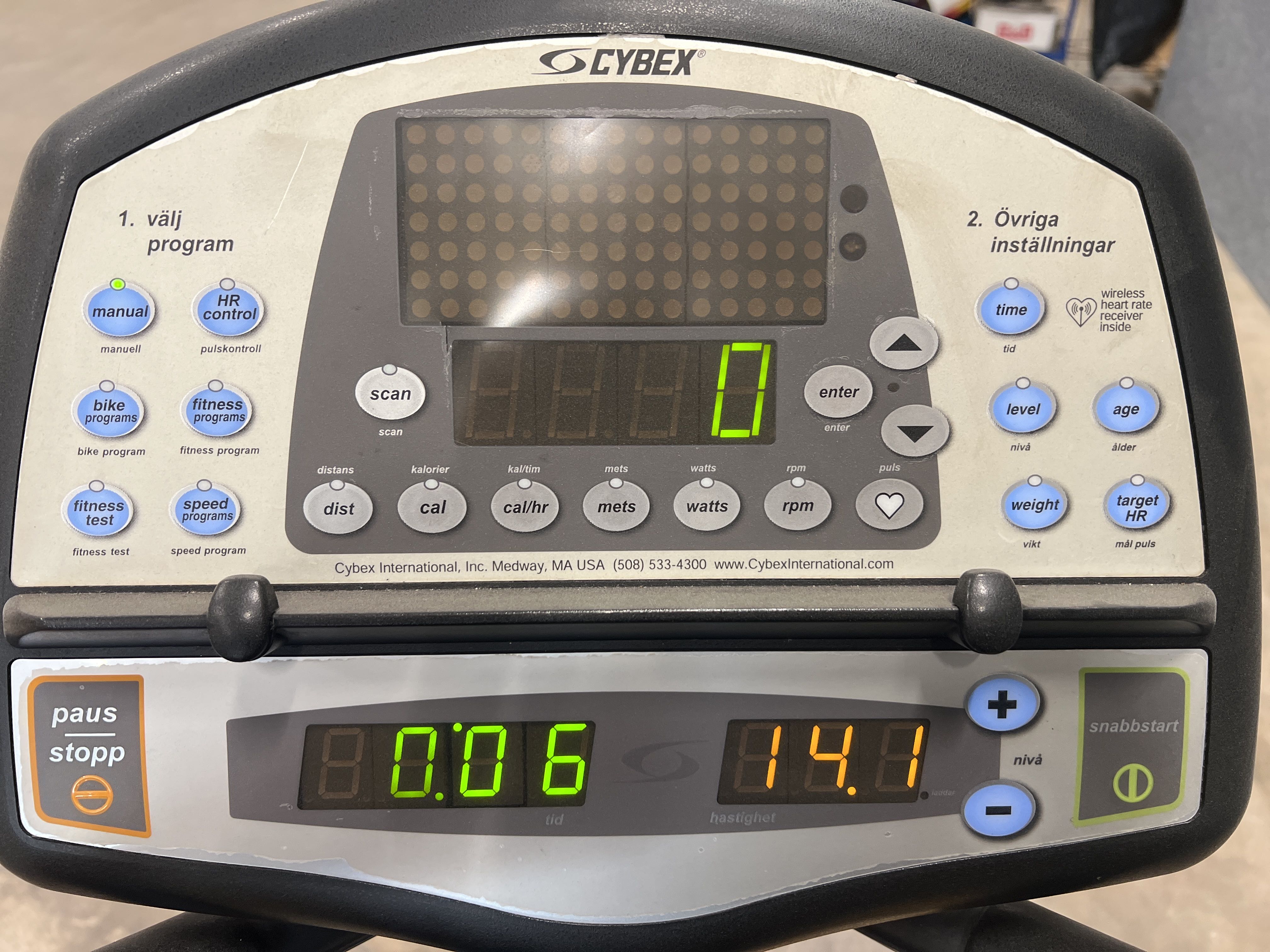Exercise bike Cybex Cyclone - PS Auction - We value the future ...
