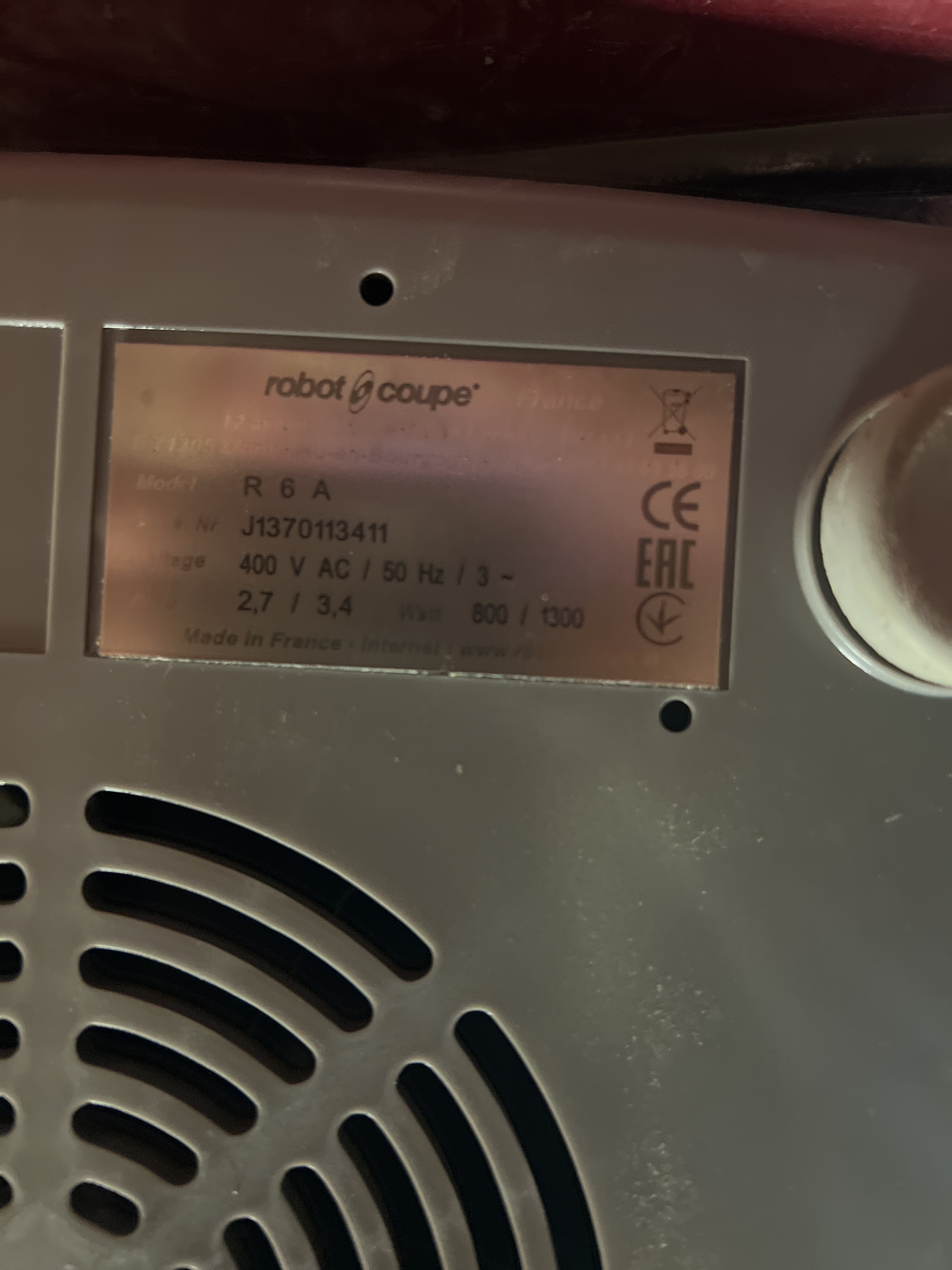 Robot coupe R6A - PS Auction - We value the future - Largest in