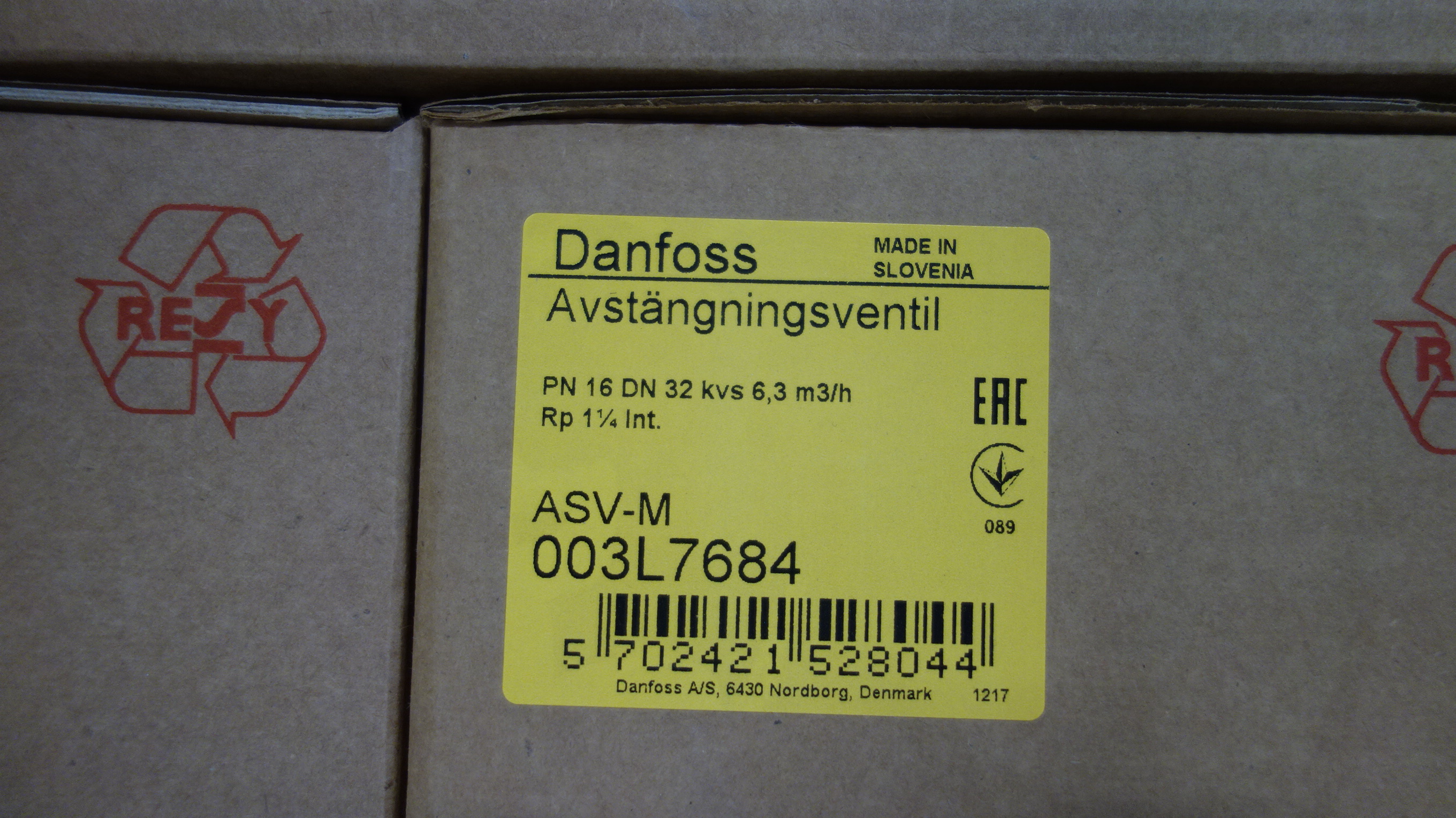 Danfoss ASV-M 32 stop valve DN 32 - PS Auction - We value the future ...