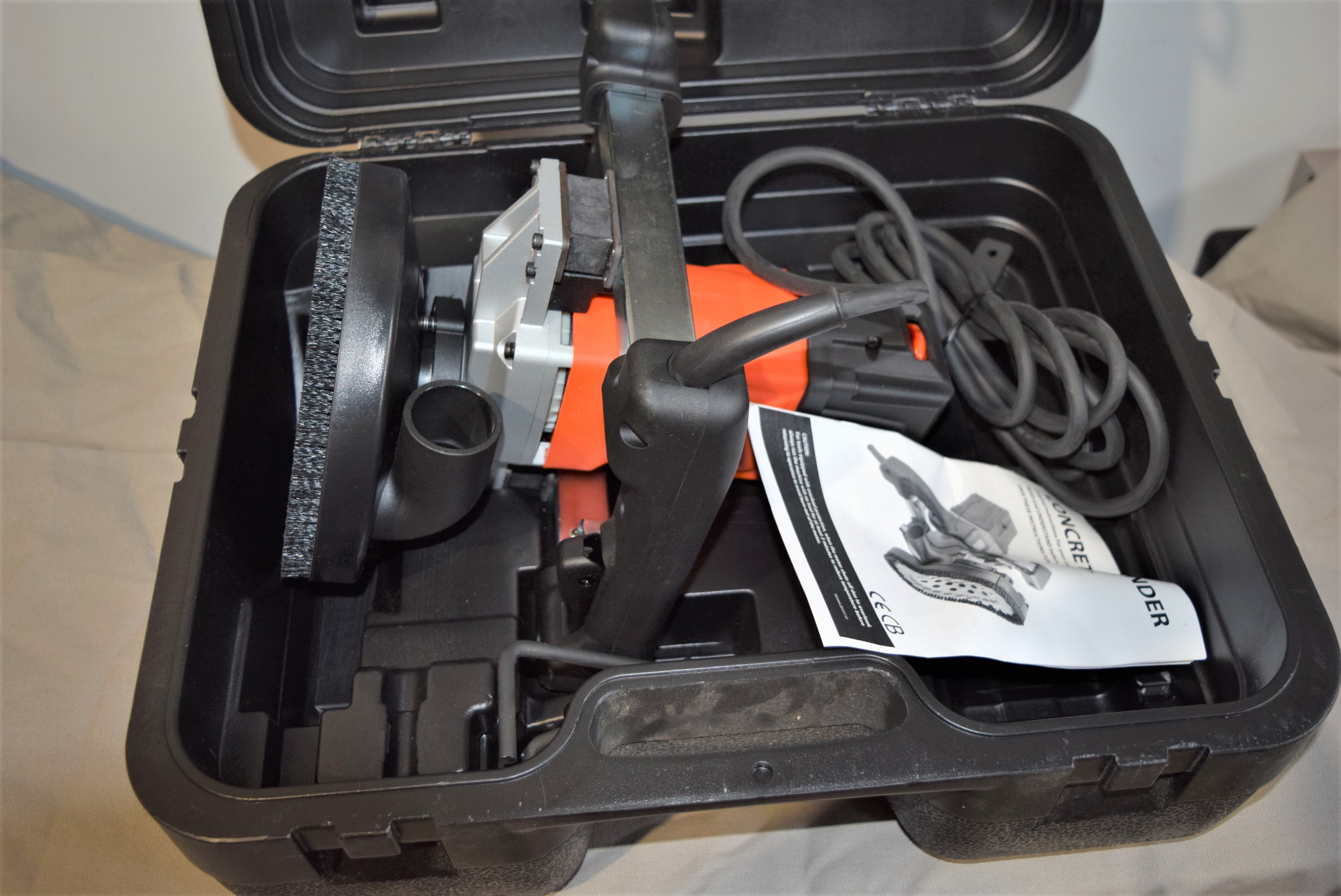 Concrete grinder 180mm from AGP "SM7" PS Auction We value the