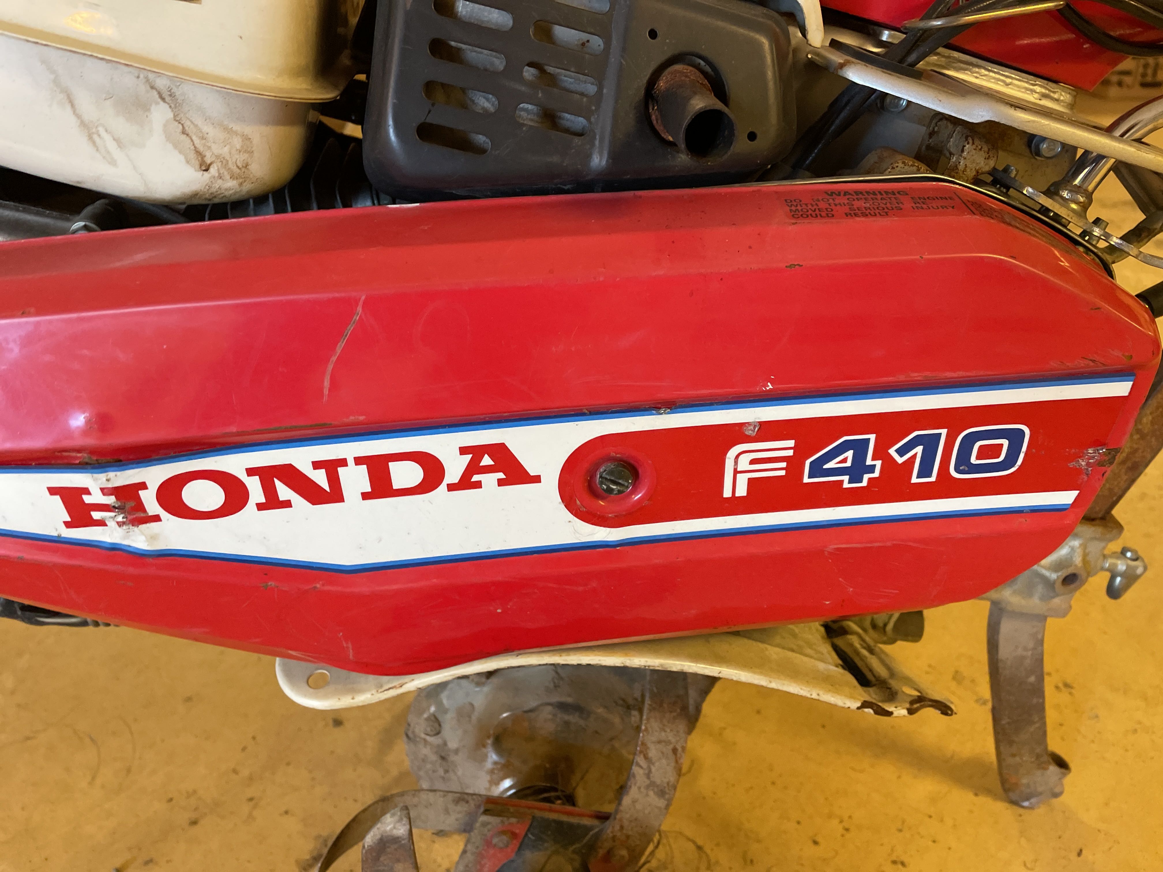 Tiller Honda F410 - PS Auction - We value the future - Largest in