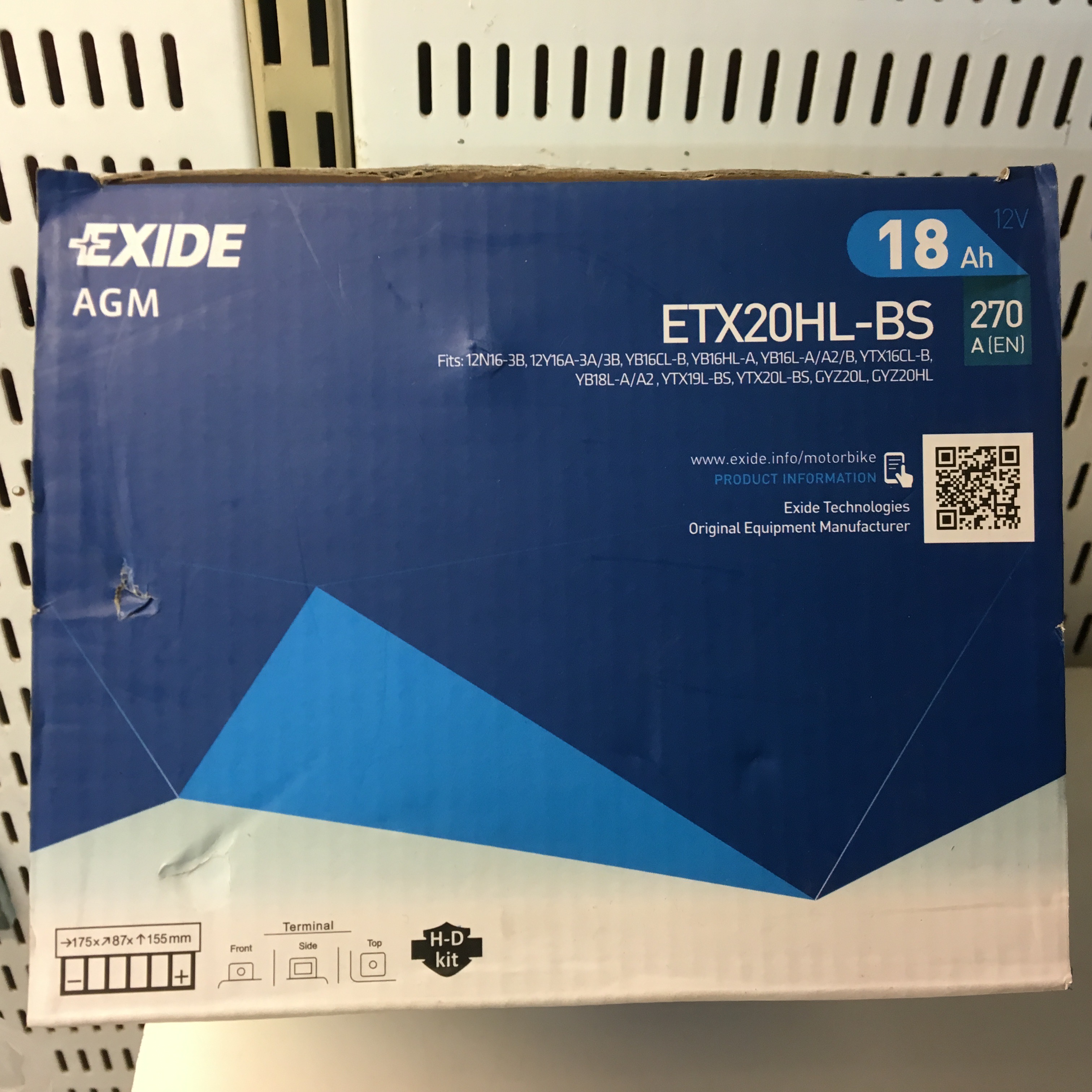 ETX20hl-bs BATTERI - Auktioner online - Nätauktioner & Konkursauktioner ...