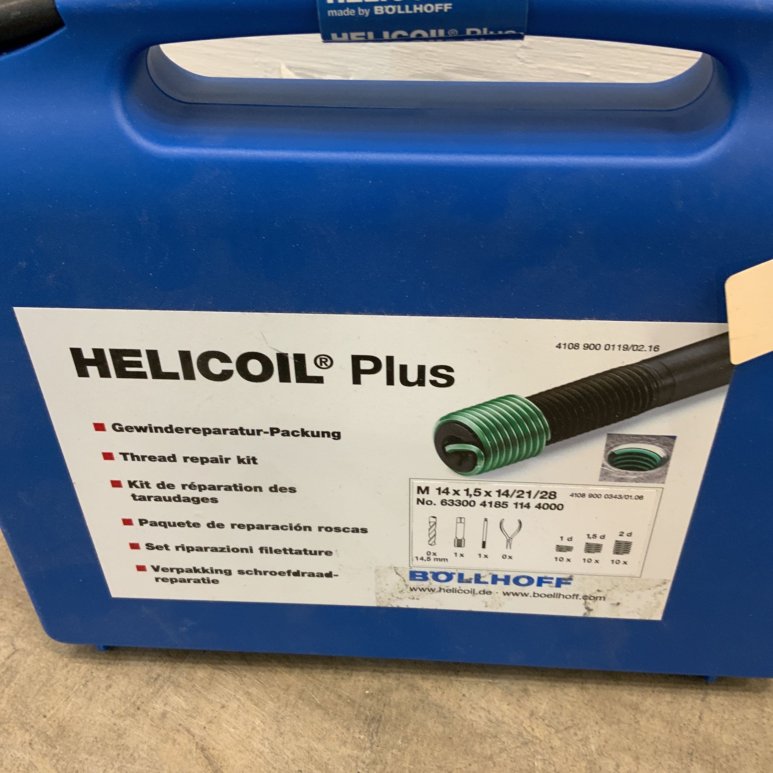 Helicoil Plus (Threaded insert) PS Auction We value the future