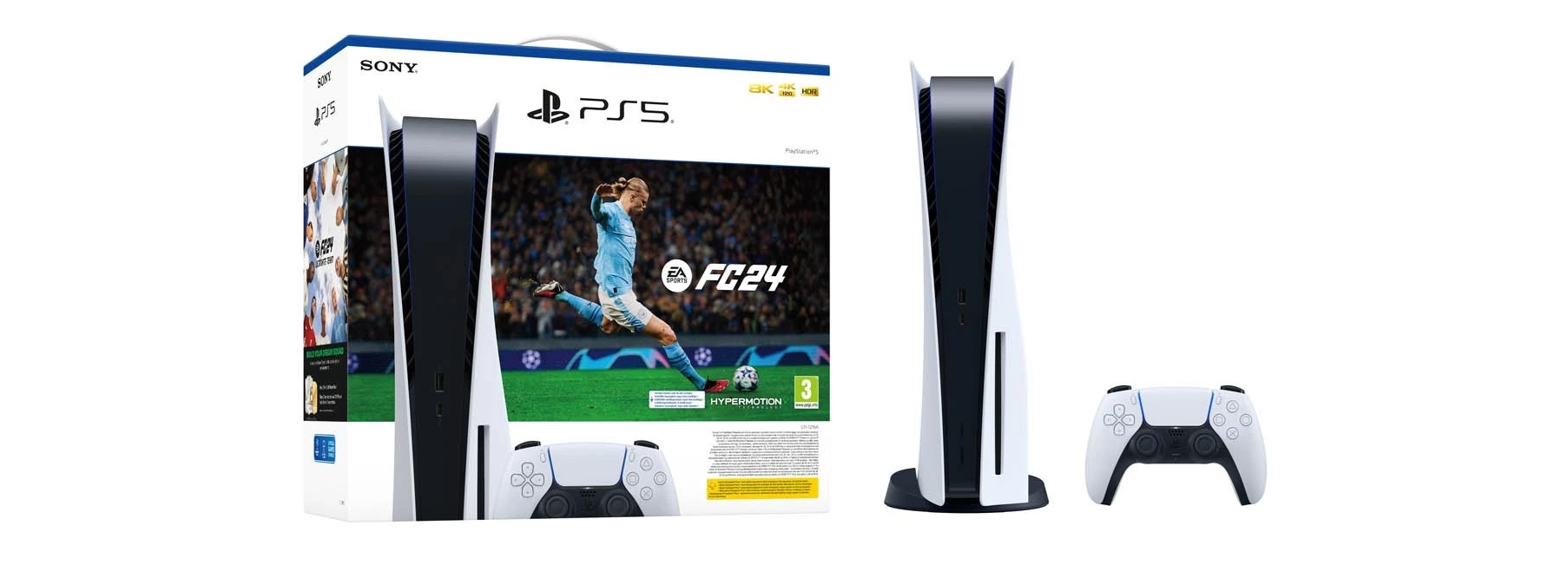 Game console Sony PS5 Standard C chassis + EA FC24 - PS Auction Game console Sony PS5 Standard C chassis + EA FC24 - PS Auction