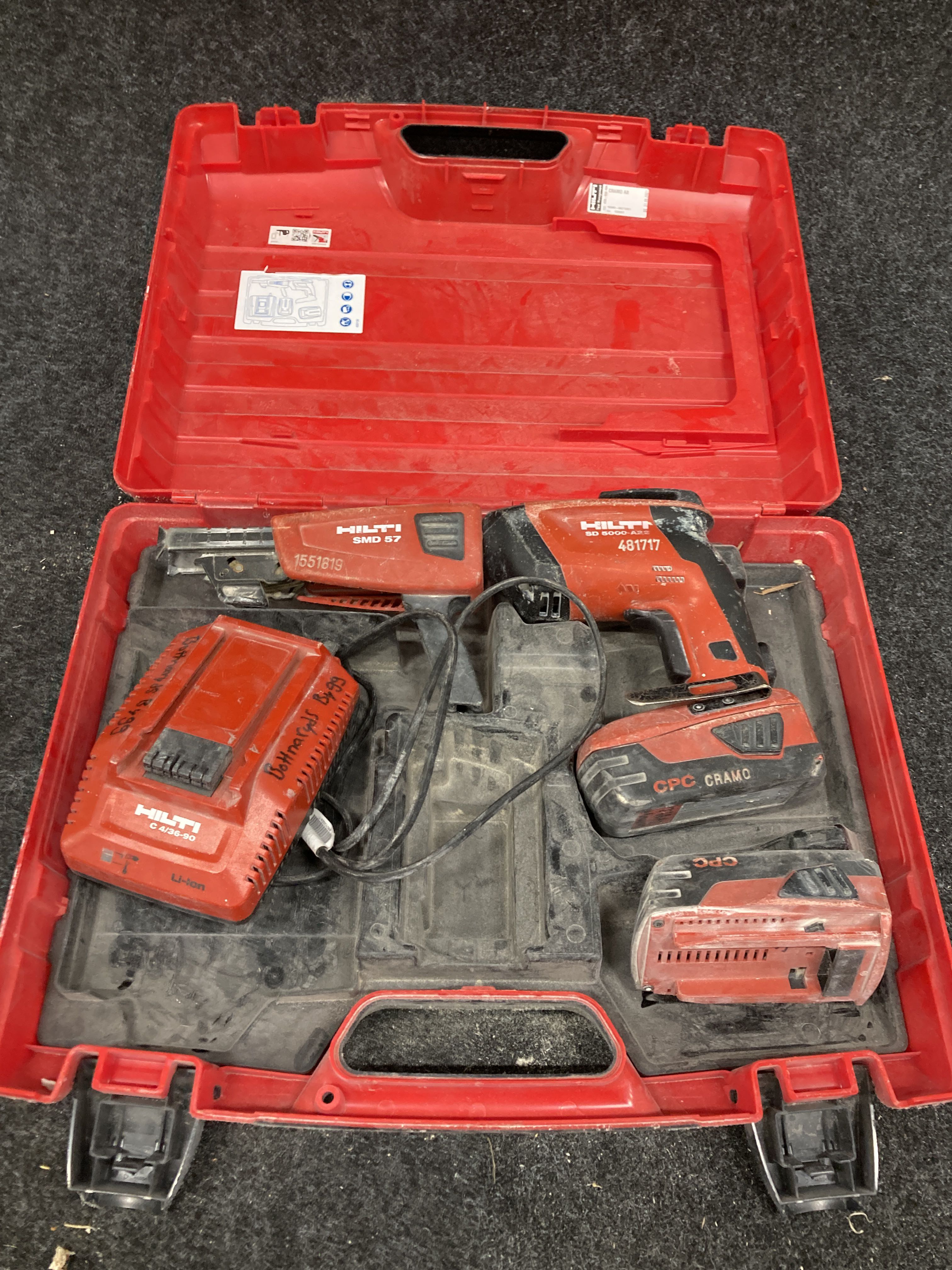Drywall screwdriver Hilti SD 5000A22 PS Auction We value the future Largest in net auctions