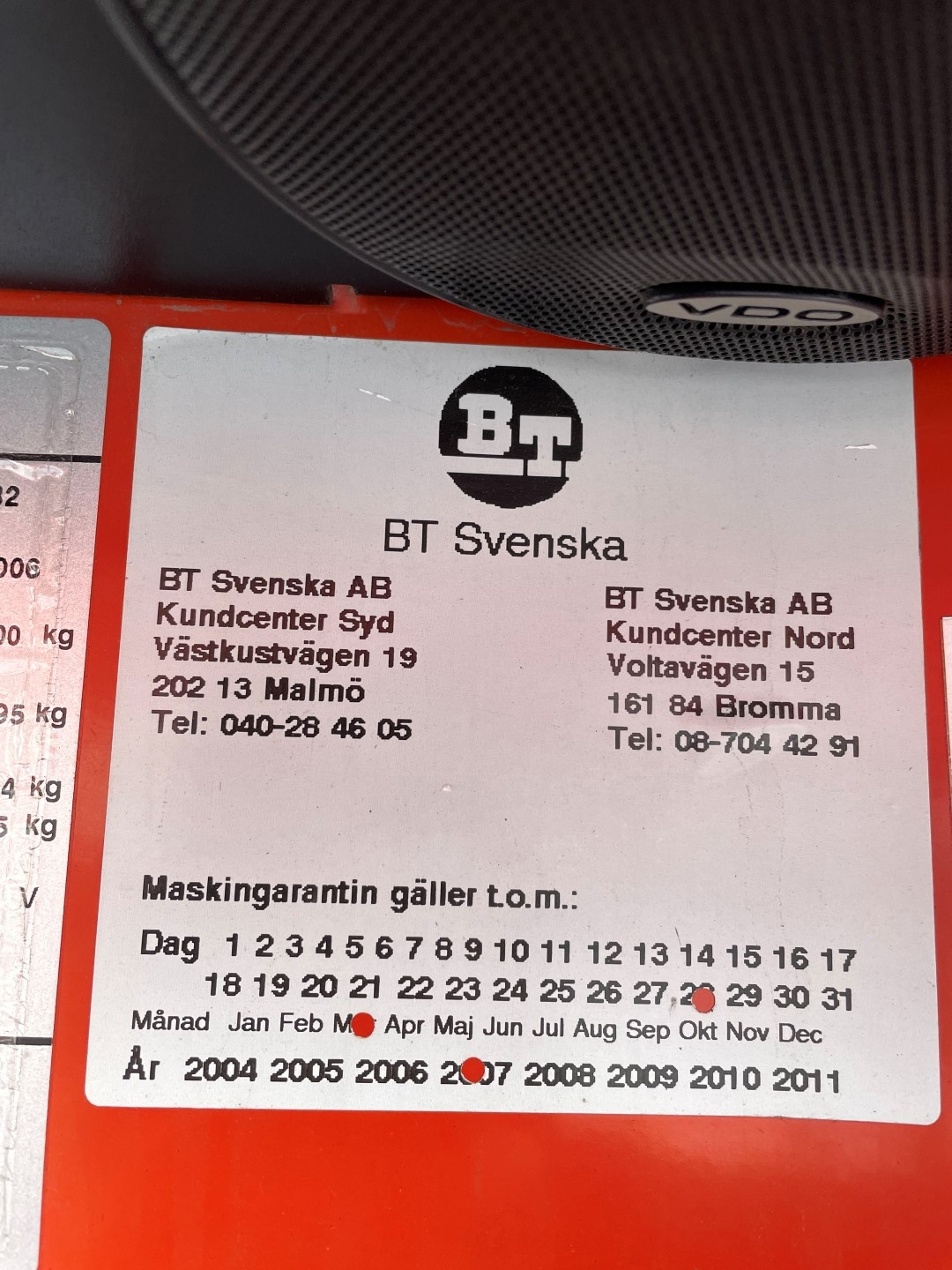 Skjutstativstruck med laddare BT RRB2 -2006 - Auktioner online ...