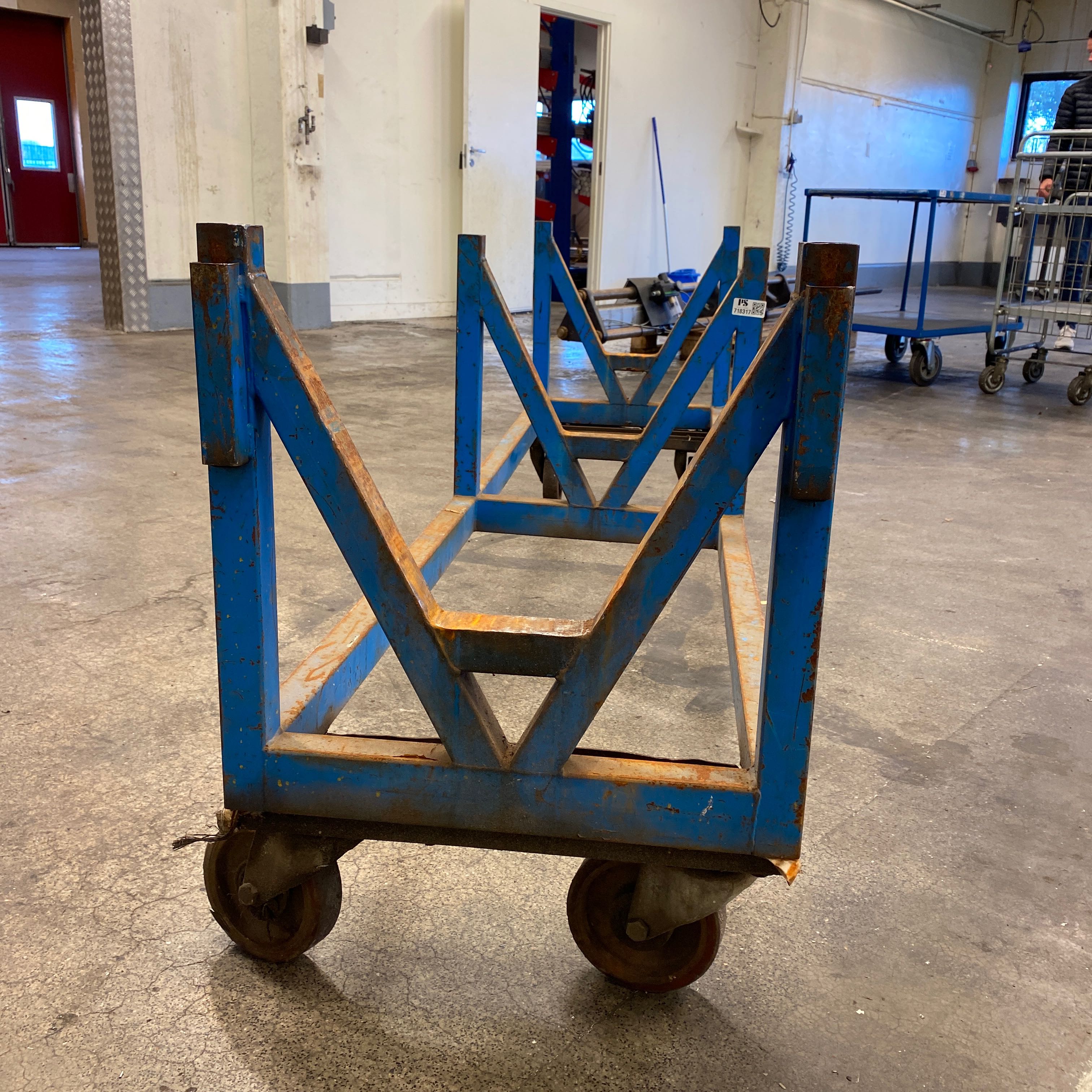 Long goods wagon / material wagon PS Auction We value the future