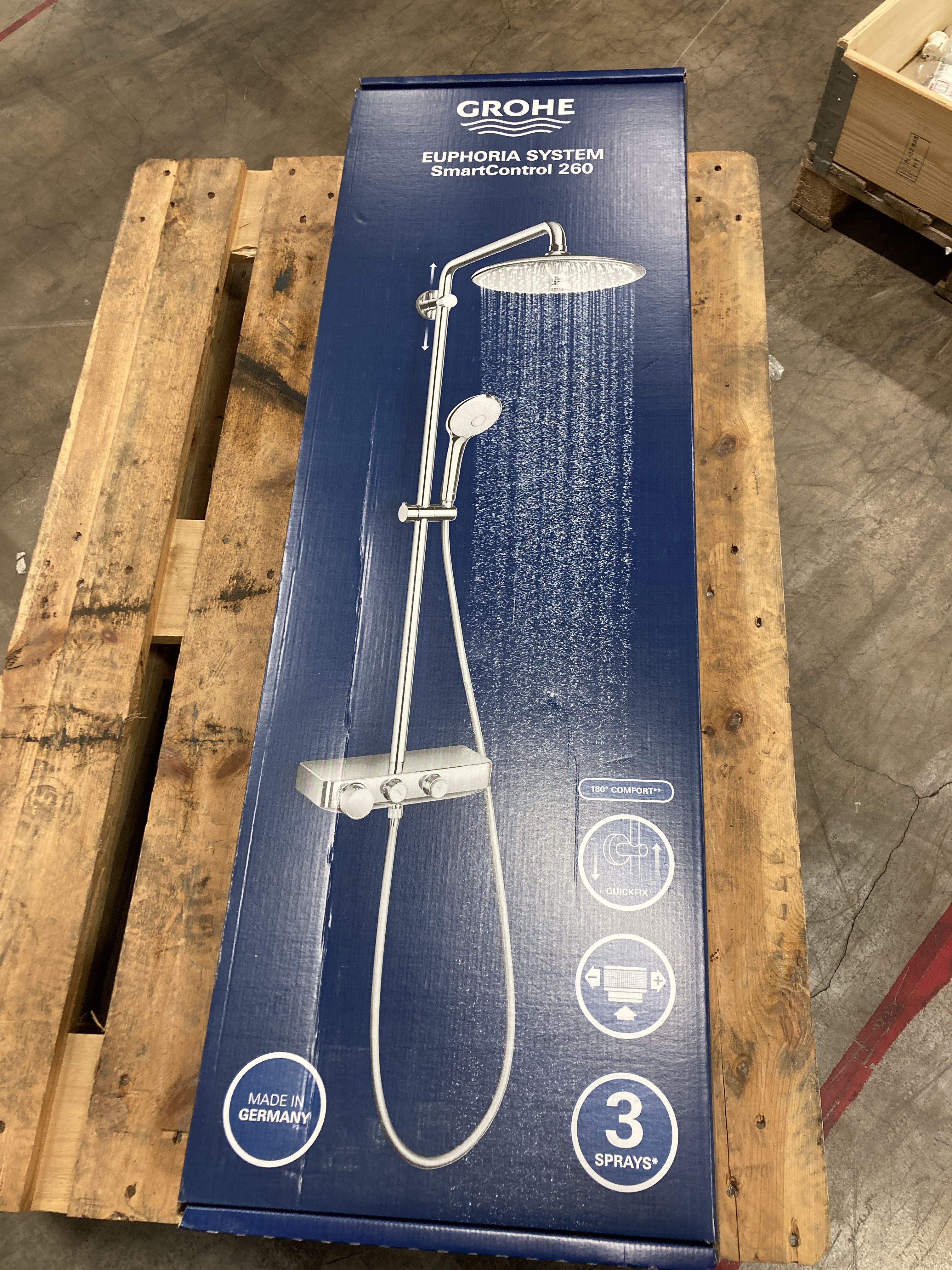 Ceiling shower set Grohe Euphoria SmartControl System 260 PS Auction