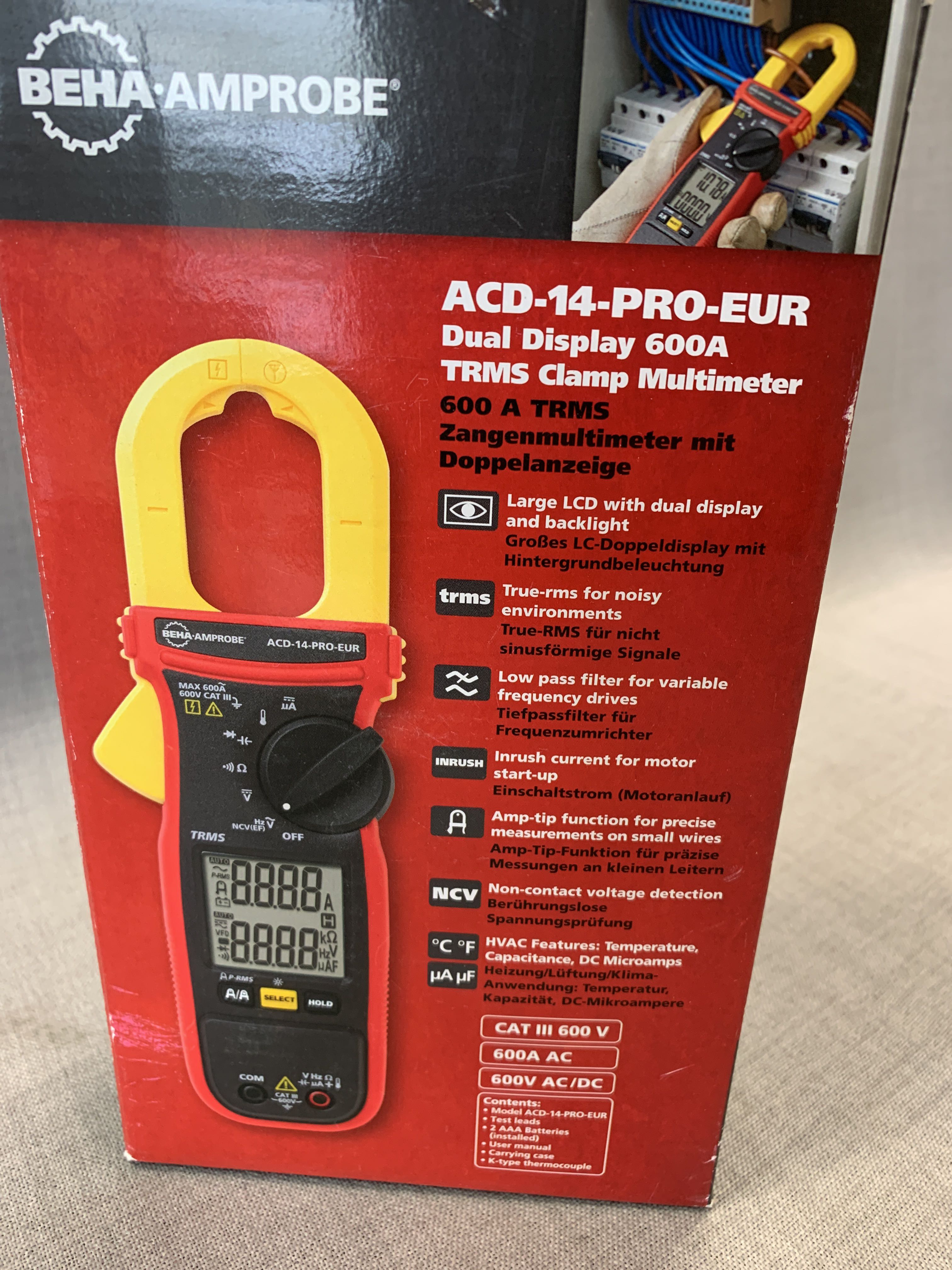 Current clamp BEHAAMPROBE ACD14PROEUR PS Auction We value the