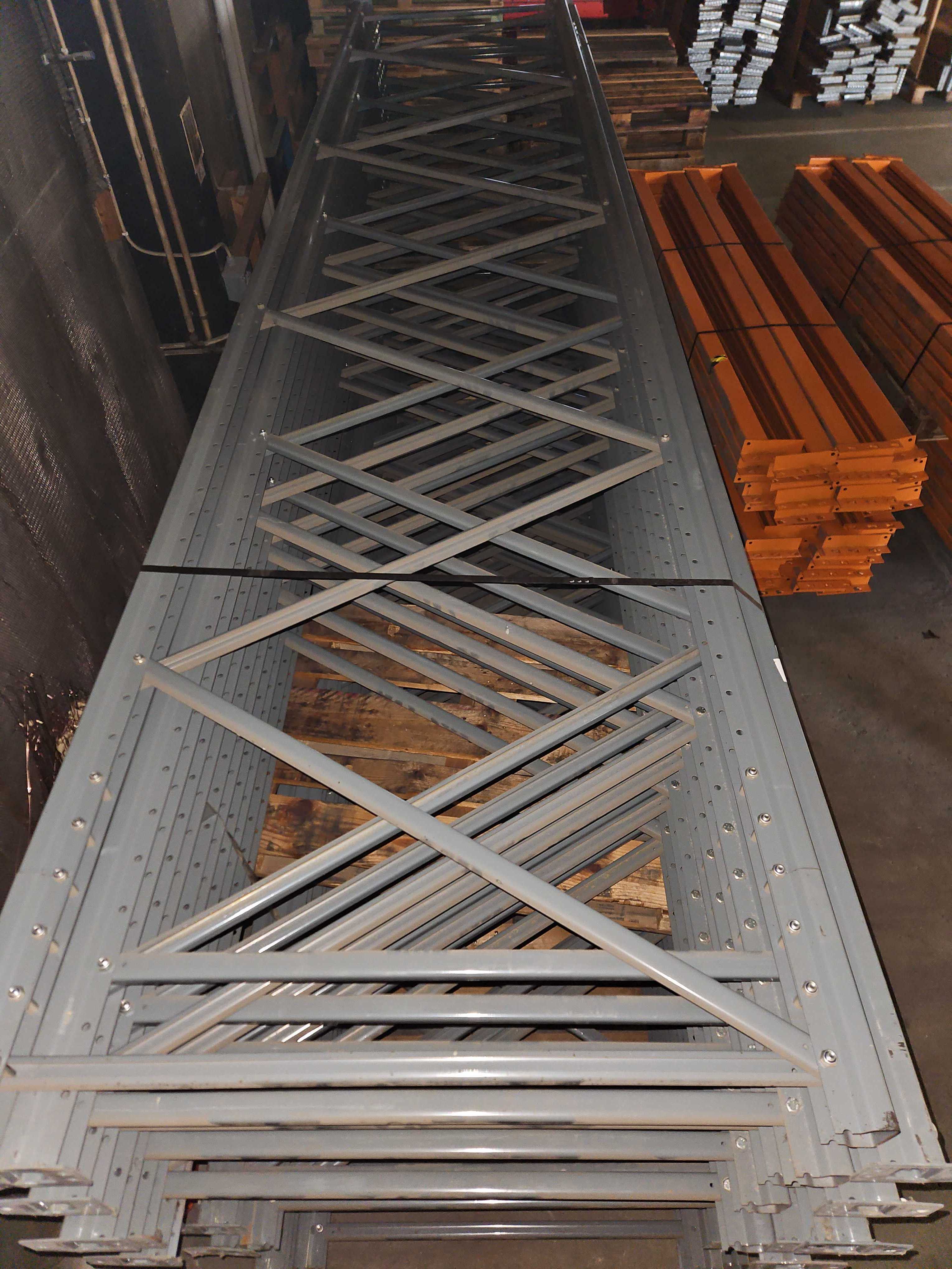 Ag Panel Panel Racking Pallet racking (disassembled) – approx. 21 sections, 22 end panels, 110 ...