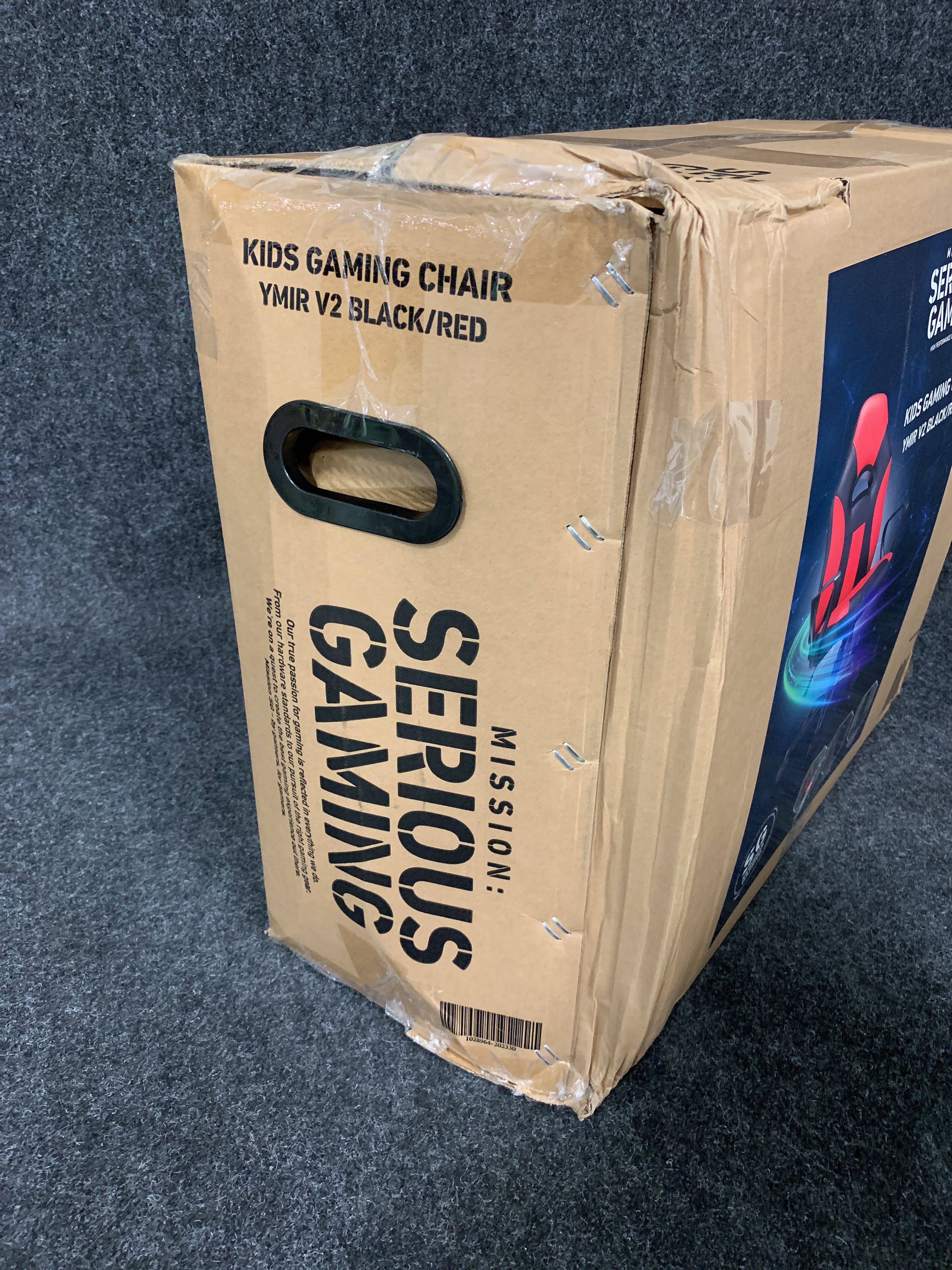 Gaming chair Mission SG Ymir V2 Black/Red - PS Auction - We value 