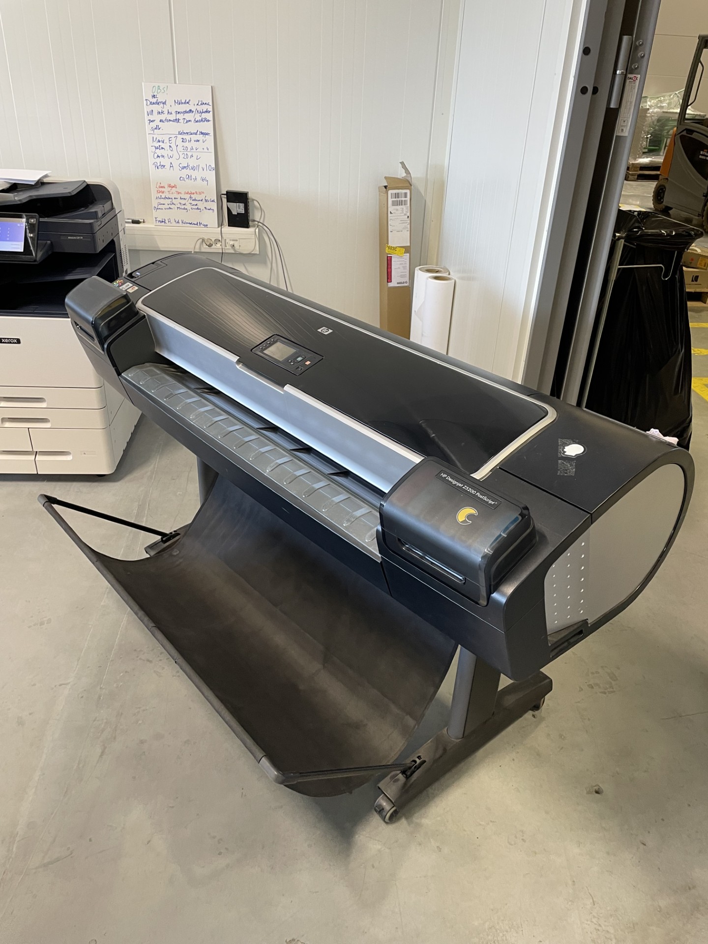 Color printer, HP Designjet Z5200 PostScript - PS Auction