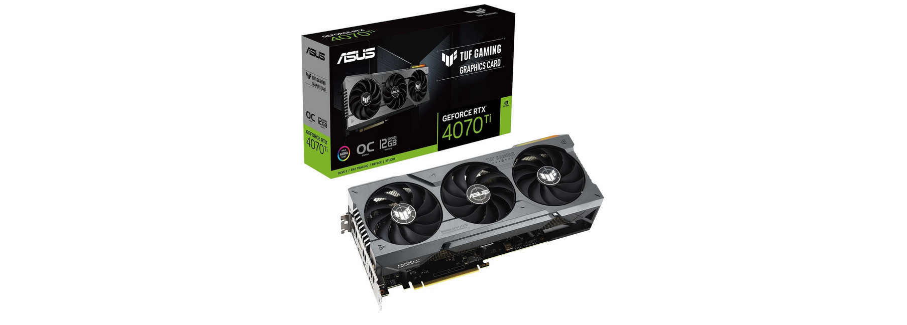 Graphics card ASUS GeForce RTX 4070 Ti TUF Gaming OC 12GB