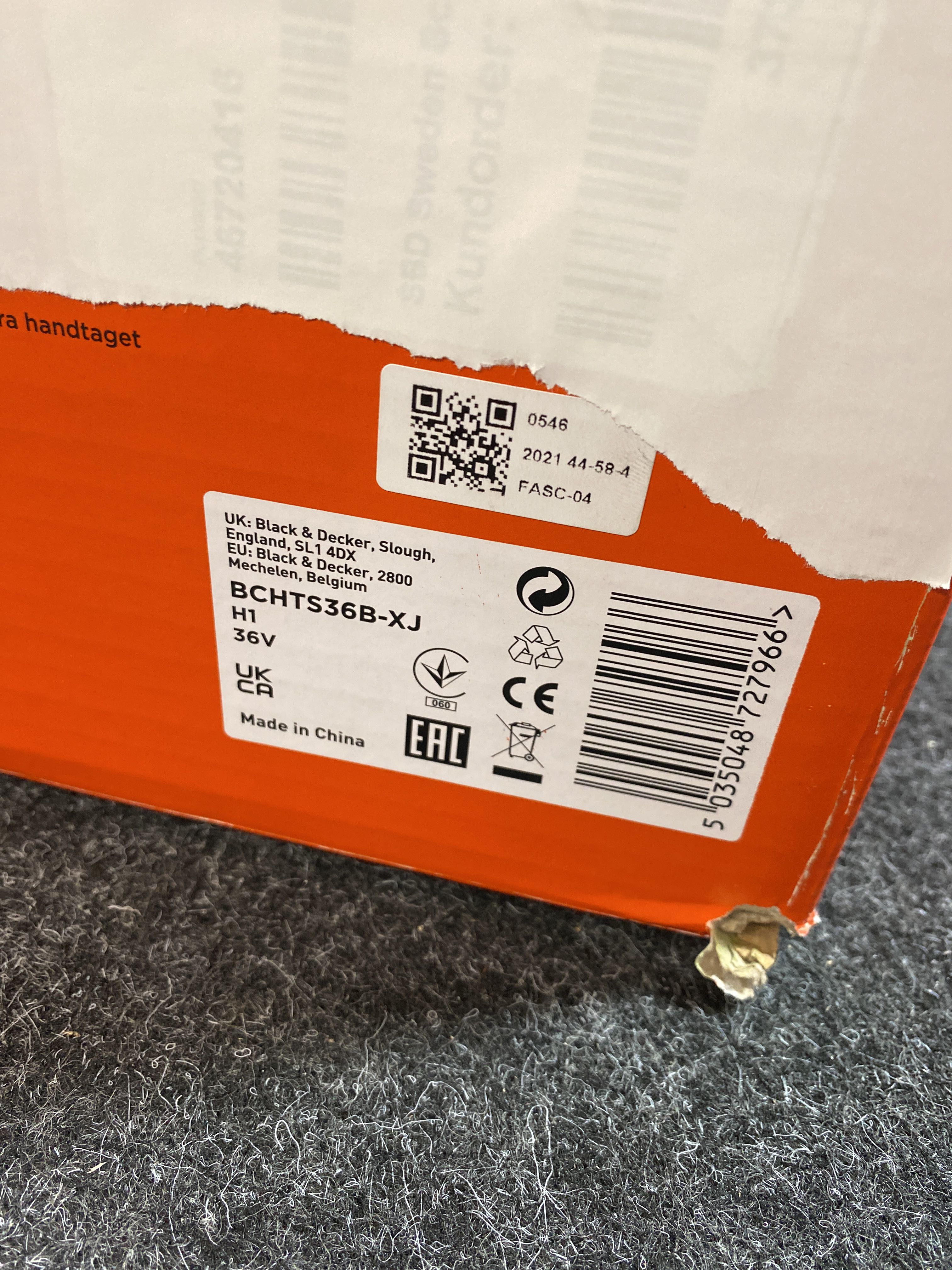 36V 55cm Heggenschaar met Sawblade innovatie (zonder accu