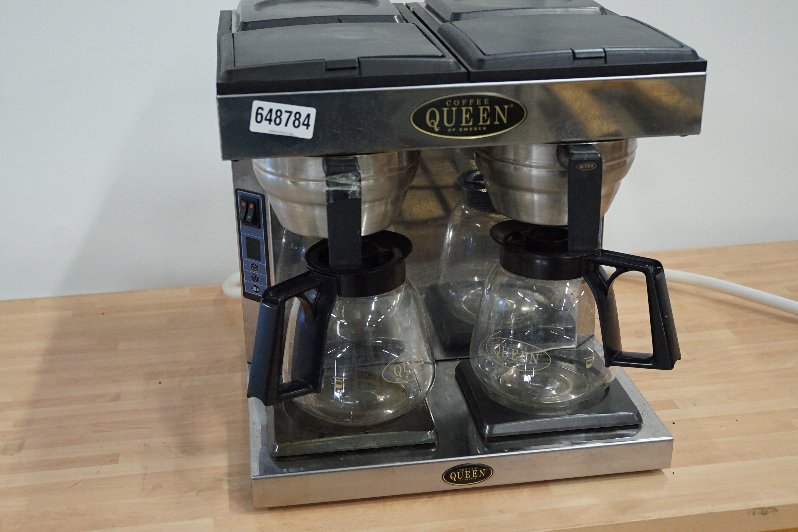 Dubbel kaffebryggare Coffee queen Nätauktioner Dubbel kaffebryggare Coffee queen Nätauktioner
