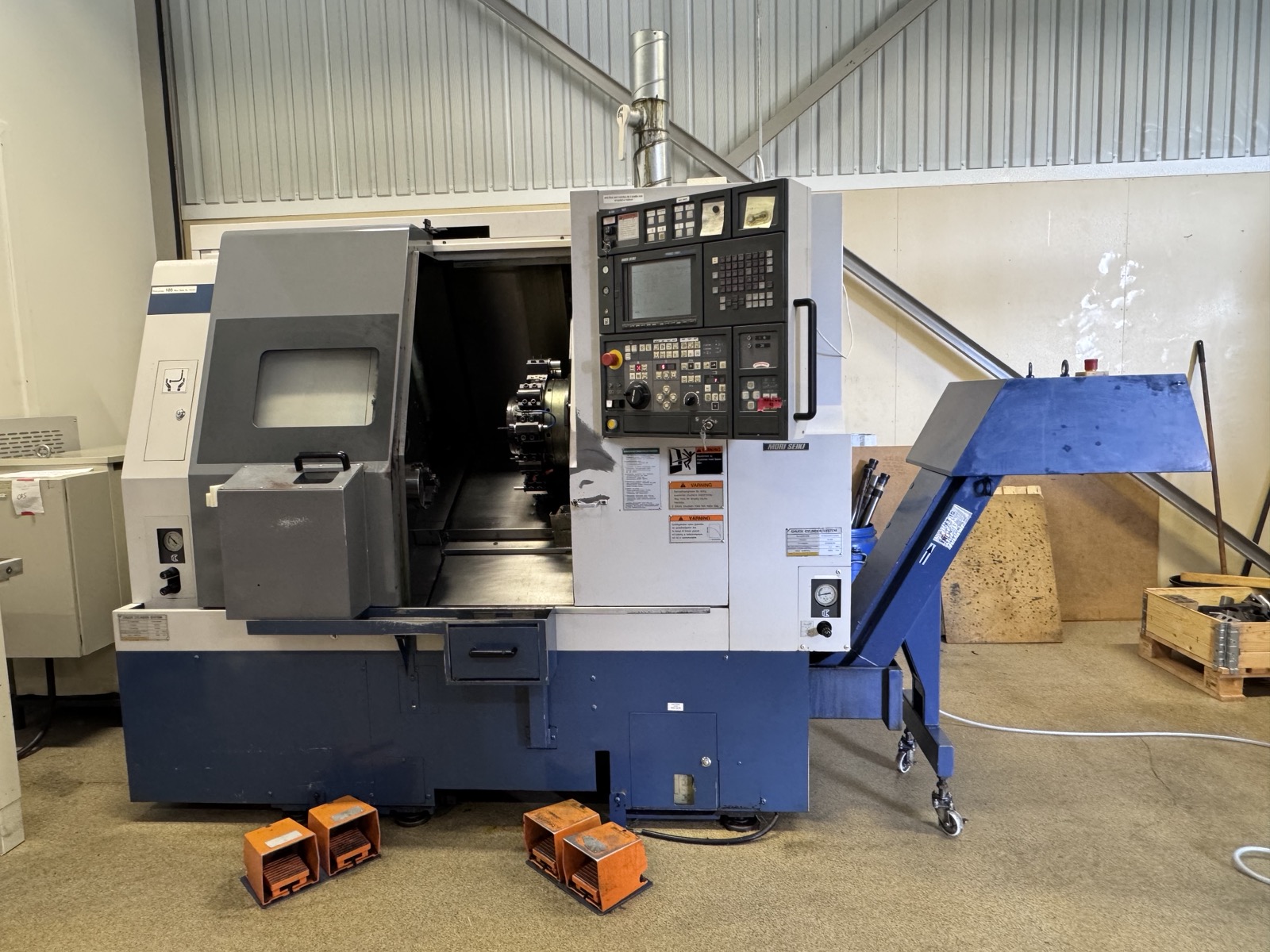 CNC lathe Mori Seiki SL-150SY – MSC-501 - PS Auction - We value
