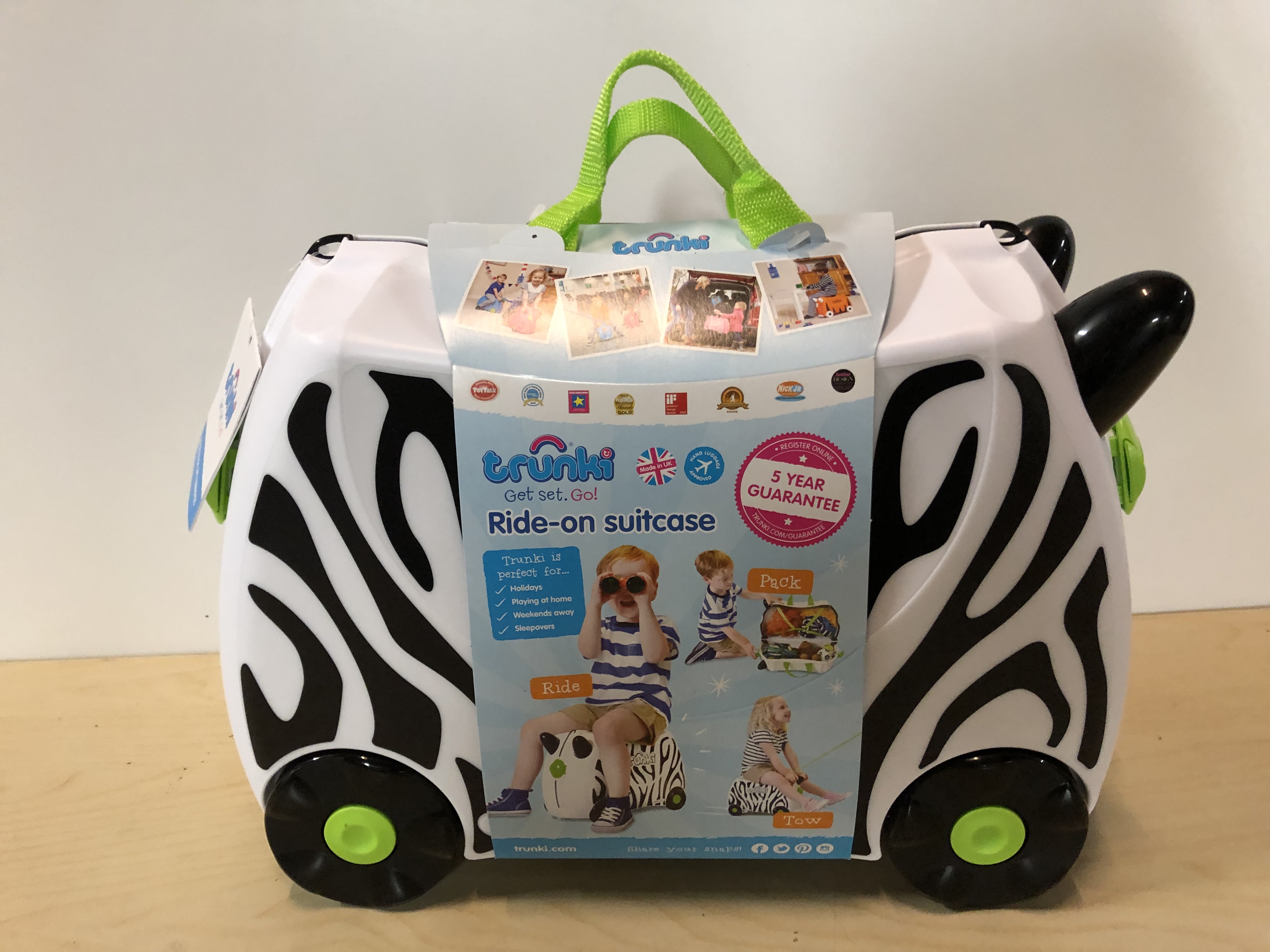 1 Suitcase Trunki Zimba the Zebra - PS 
