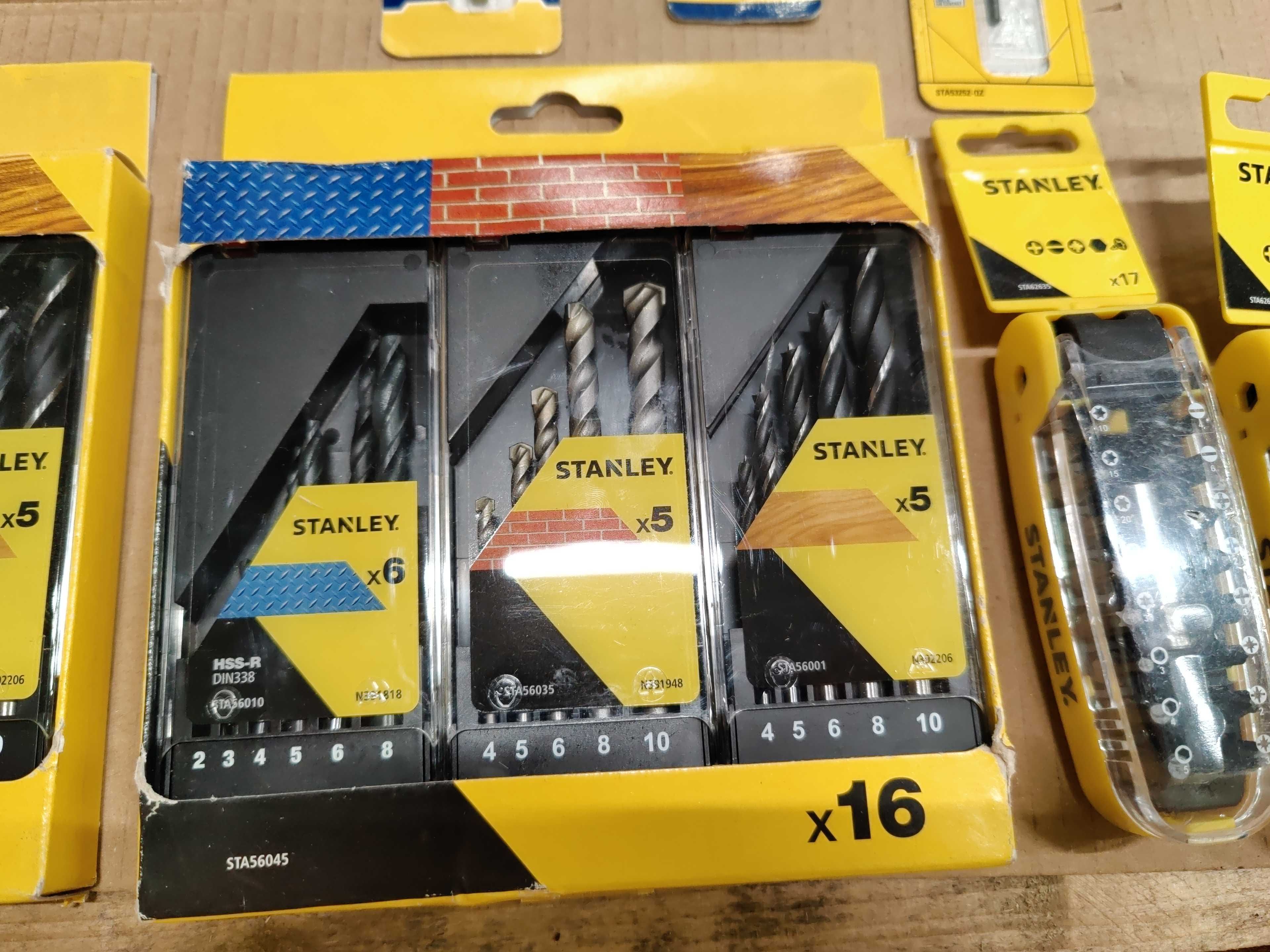 Assortment of DeWalt, Irwin and Stanley tools PS Auction We value the future Largest in