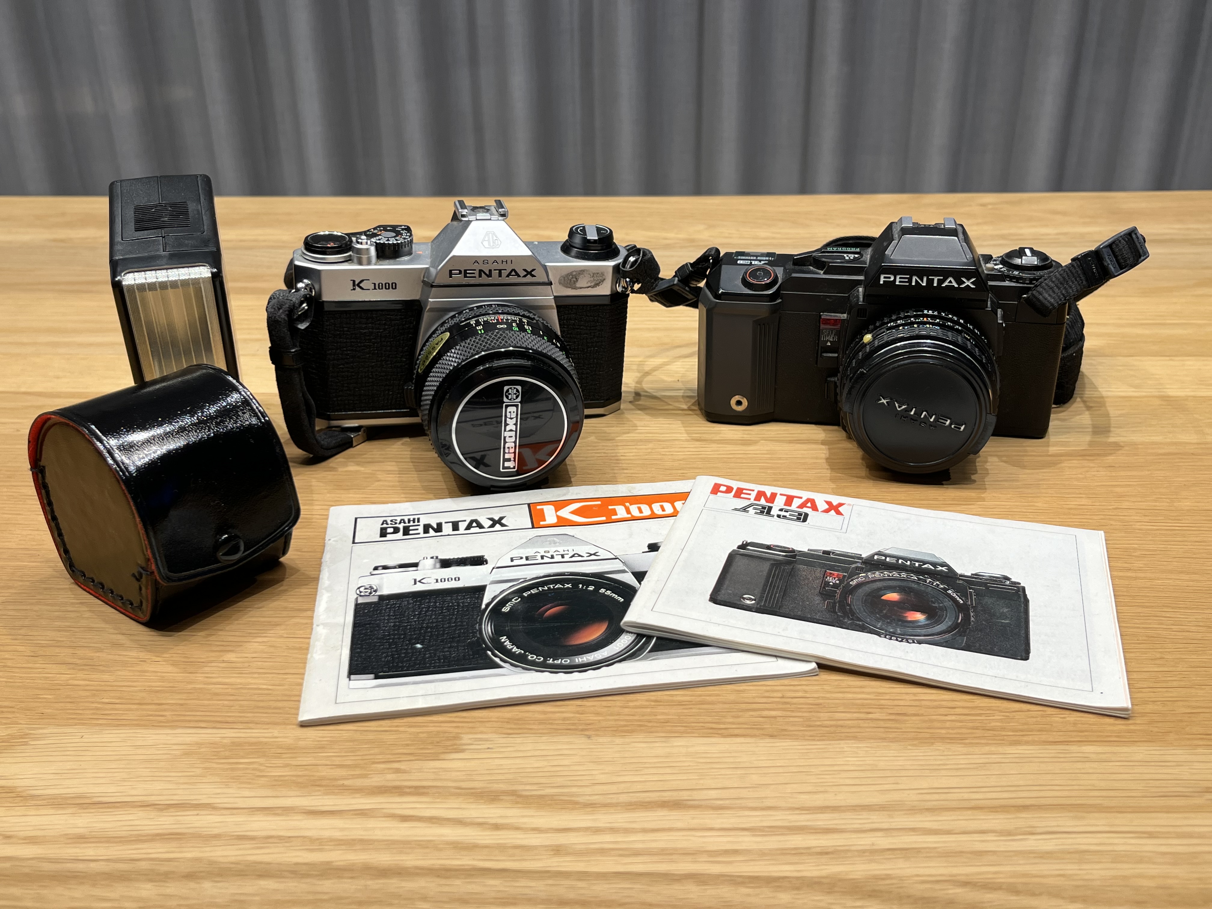 Pentax K1000 & Pentax A3 – Analog Camera Kit - PS Auction - We