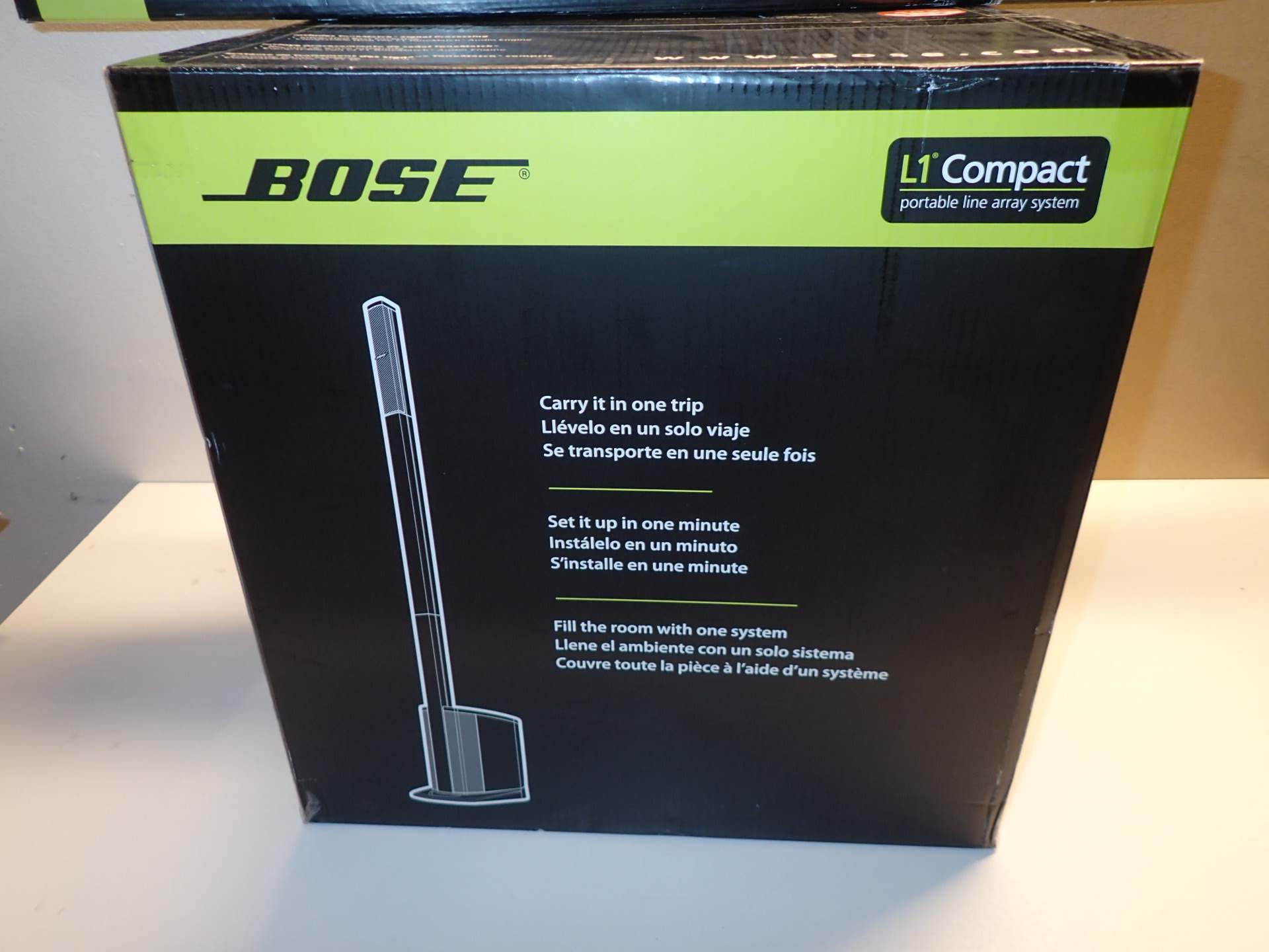 BOSE L1 Compact system 専用ケース付き BOSE L1 Compact system 専用ケース付き - メルカリ