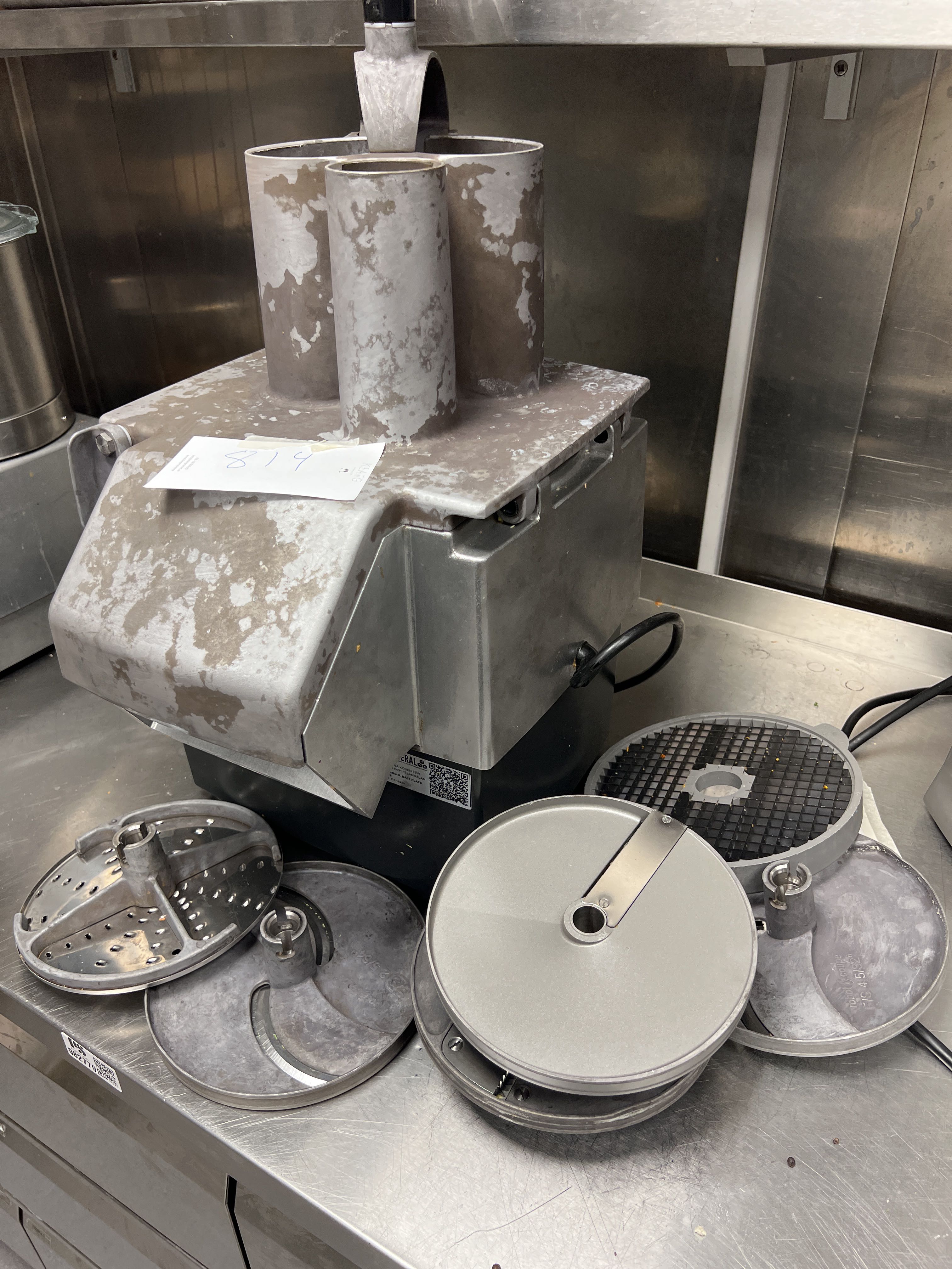Vegetable slicer with accessories - Robot Coupe CL50 - PS Auction