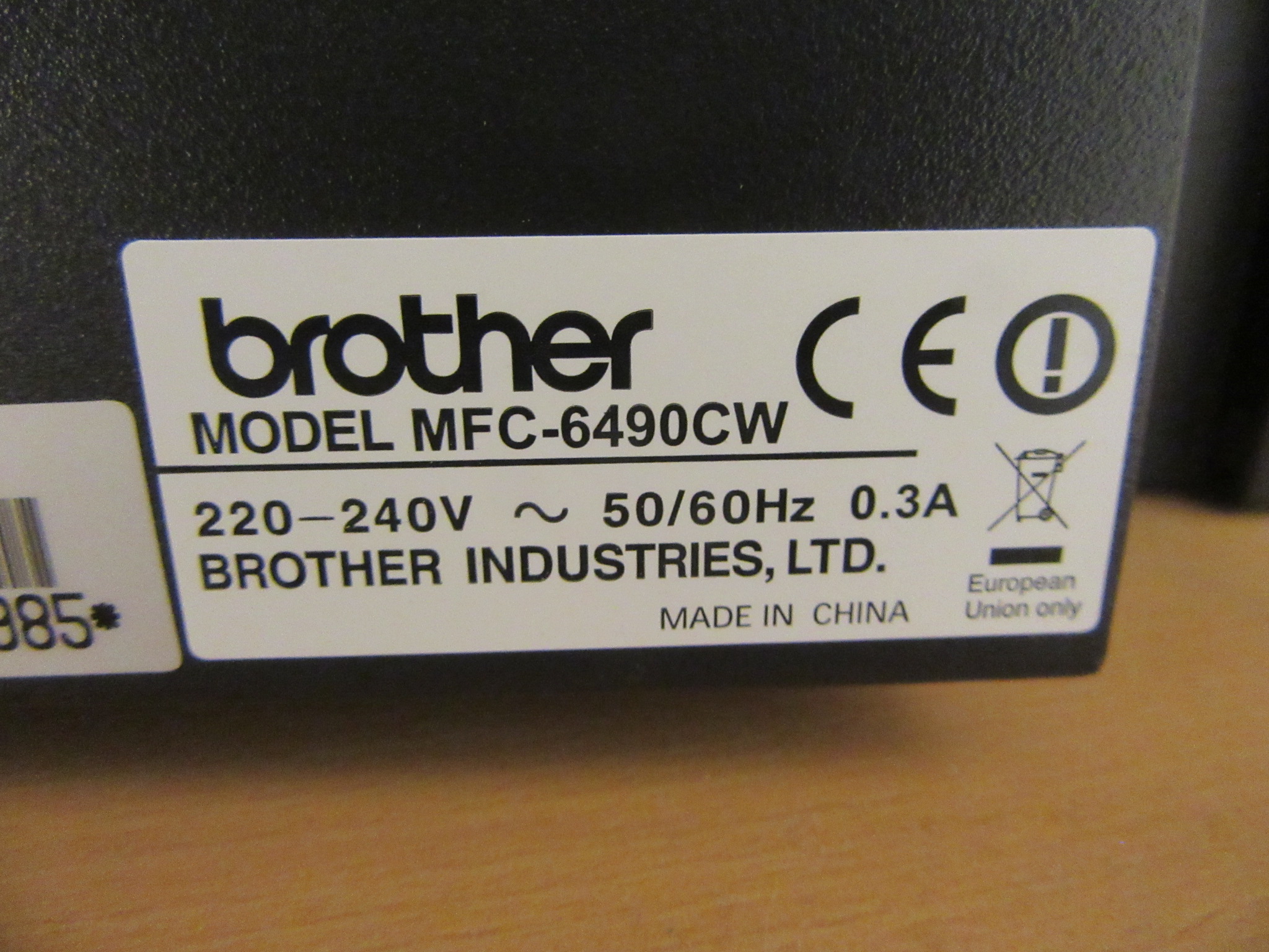 Multifunction Brother MFC-6490CW - PS Auction - We value the