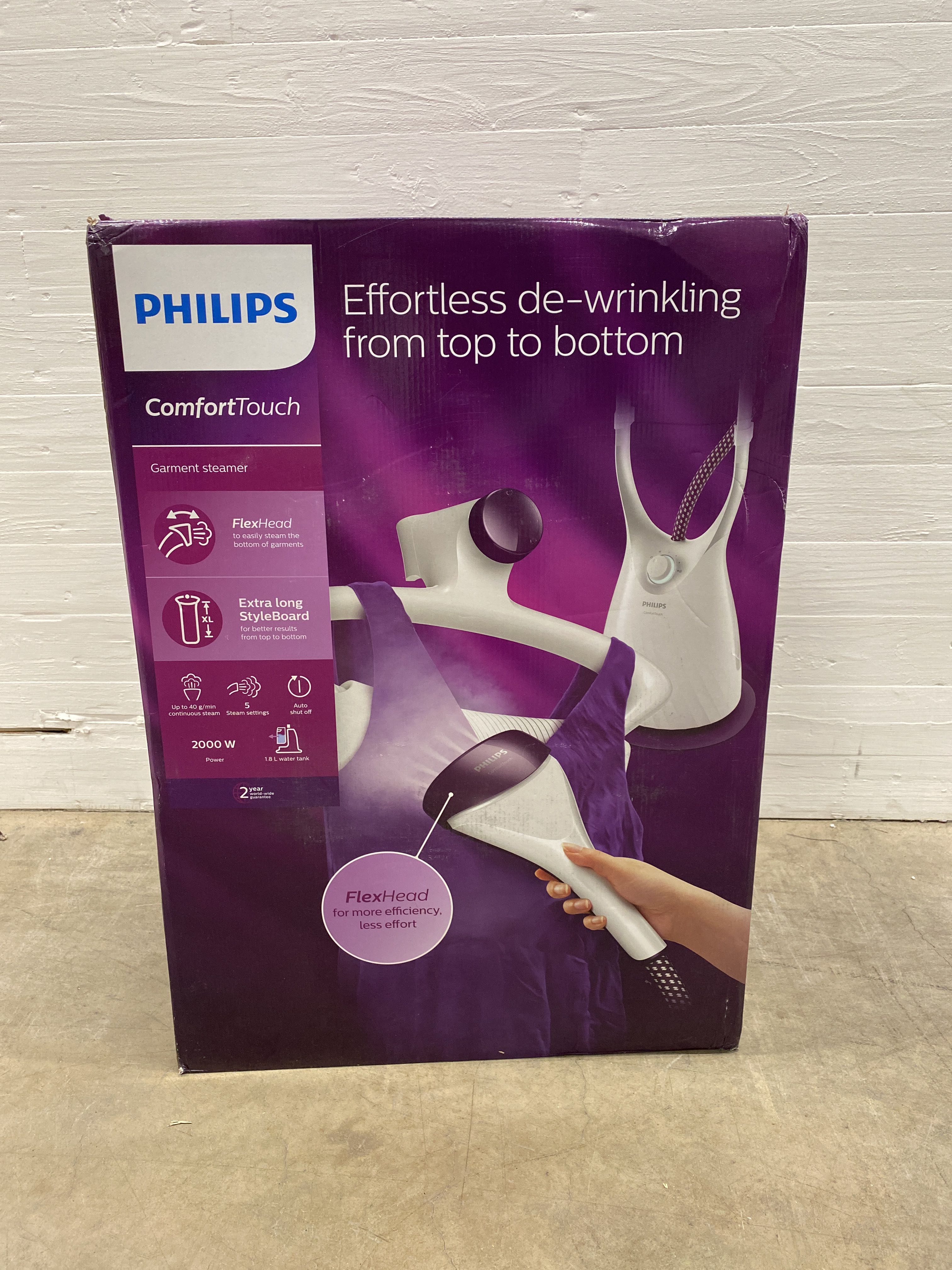 Steamer Philips ComfortTouch Steamer GC557 / 30 PS Auction We value the future Largest in