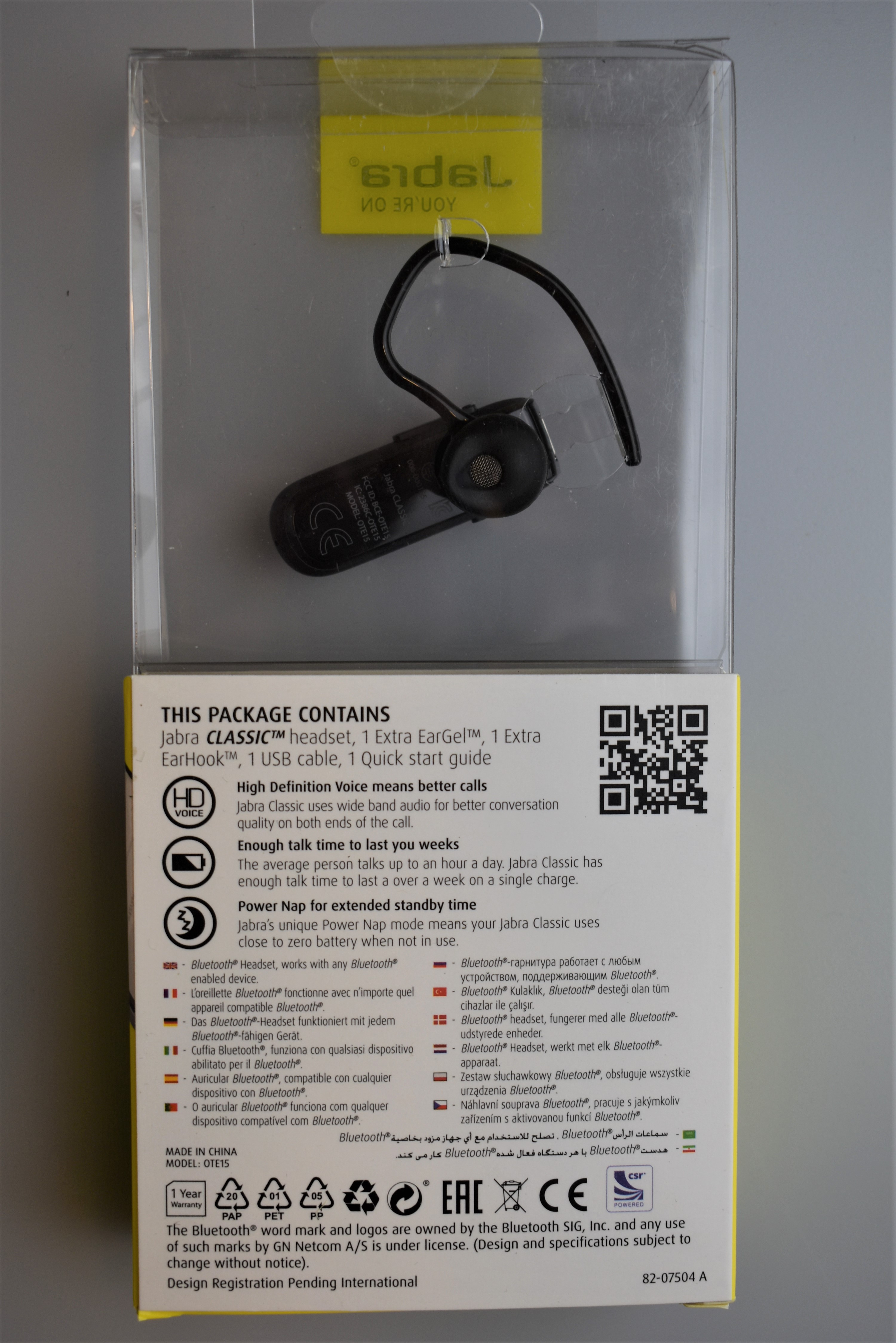 jabra bluetooth ote15