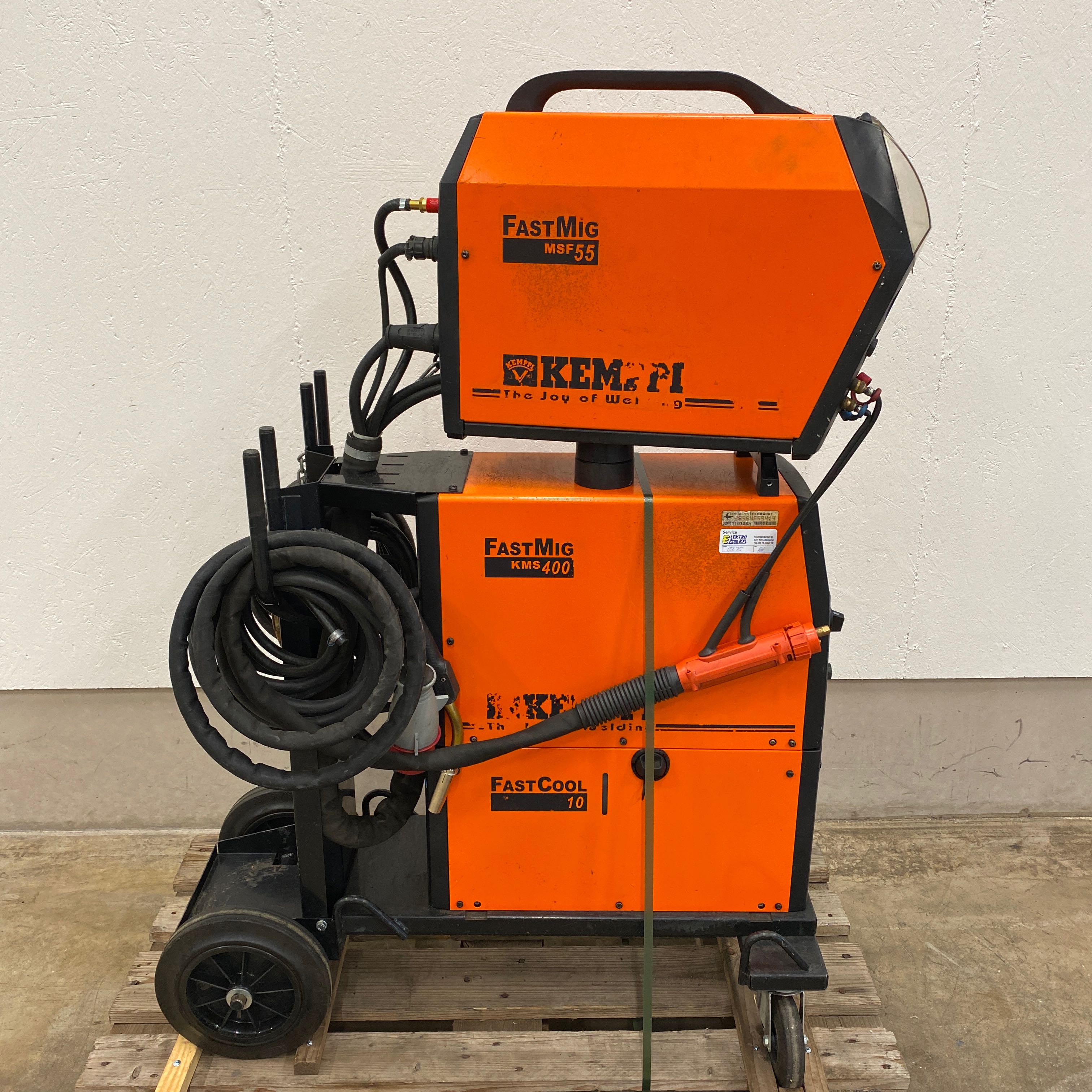 Mig welding machine Kemppi KMS 400 Synergy PS Auction We value the